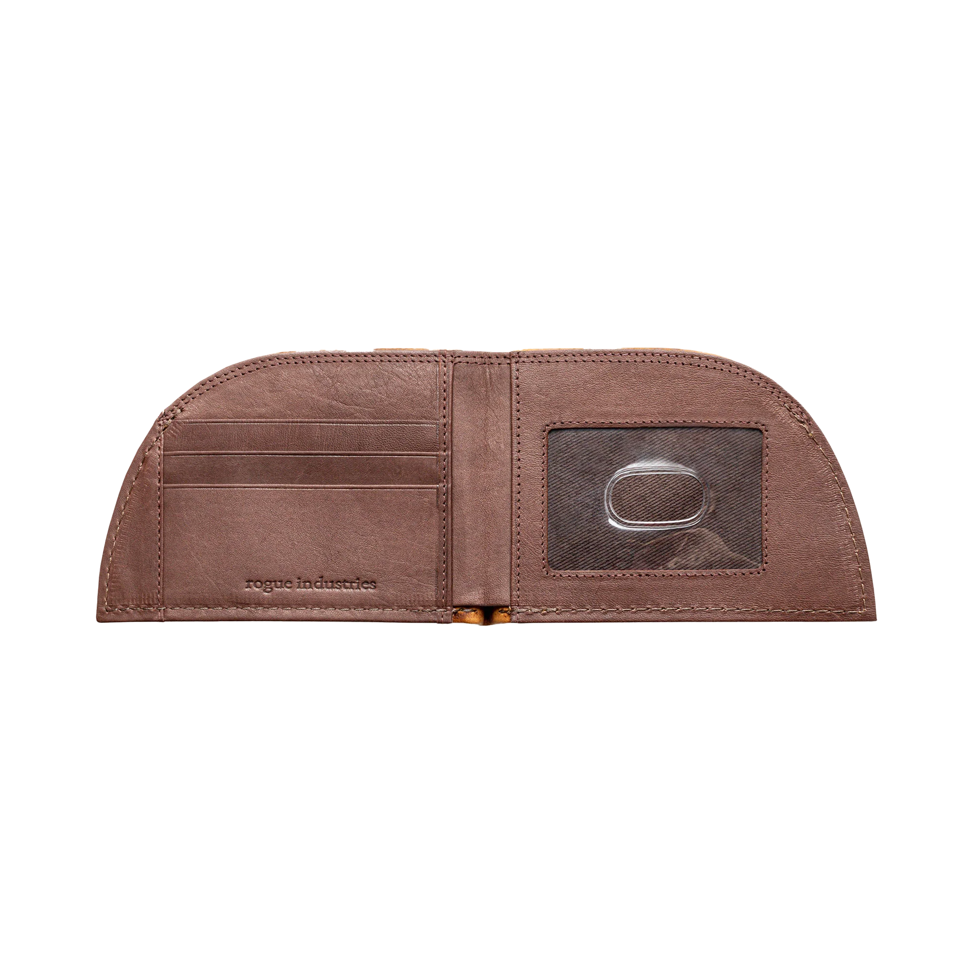 American Bison Leather Front Pocket Wallet - Image 2