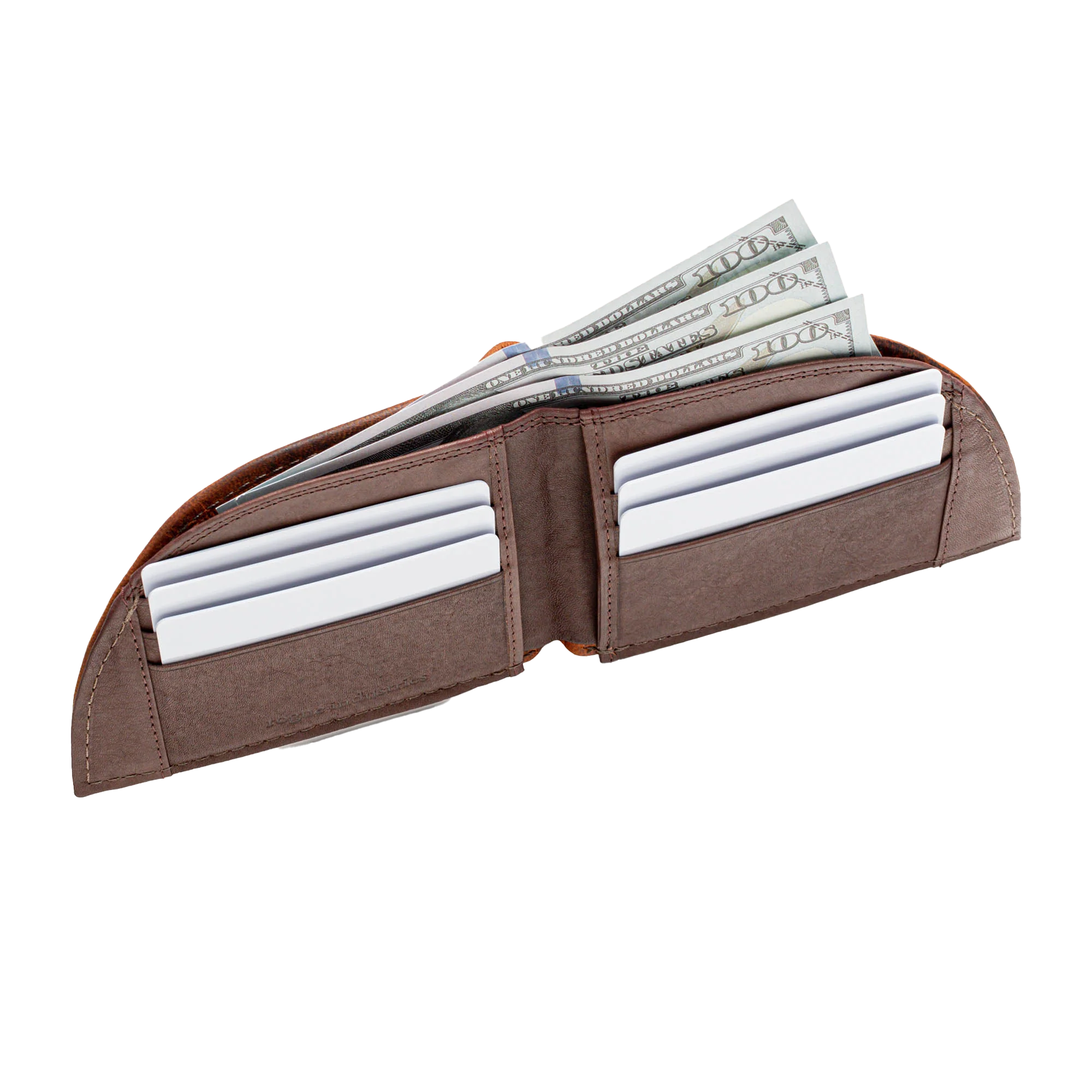 American Bison Leather Front Pocket Wallet - Image 6
