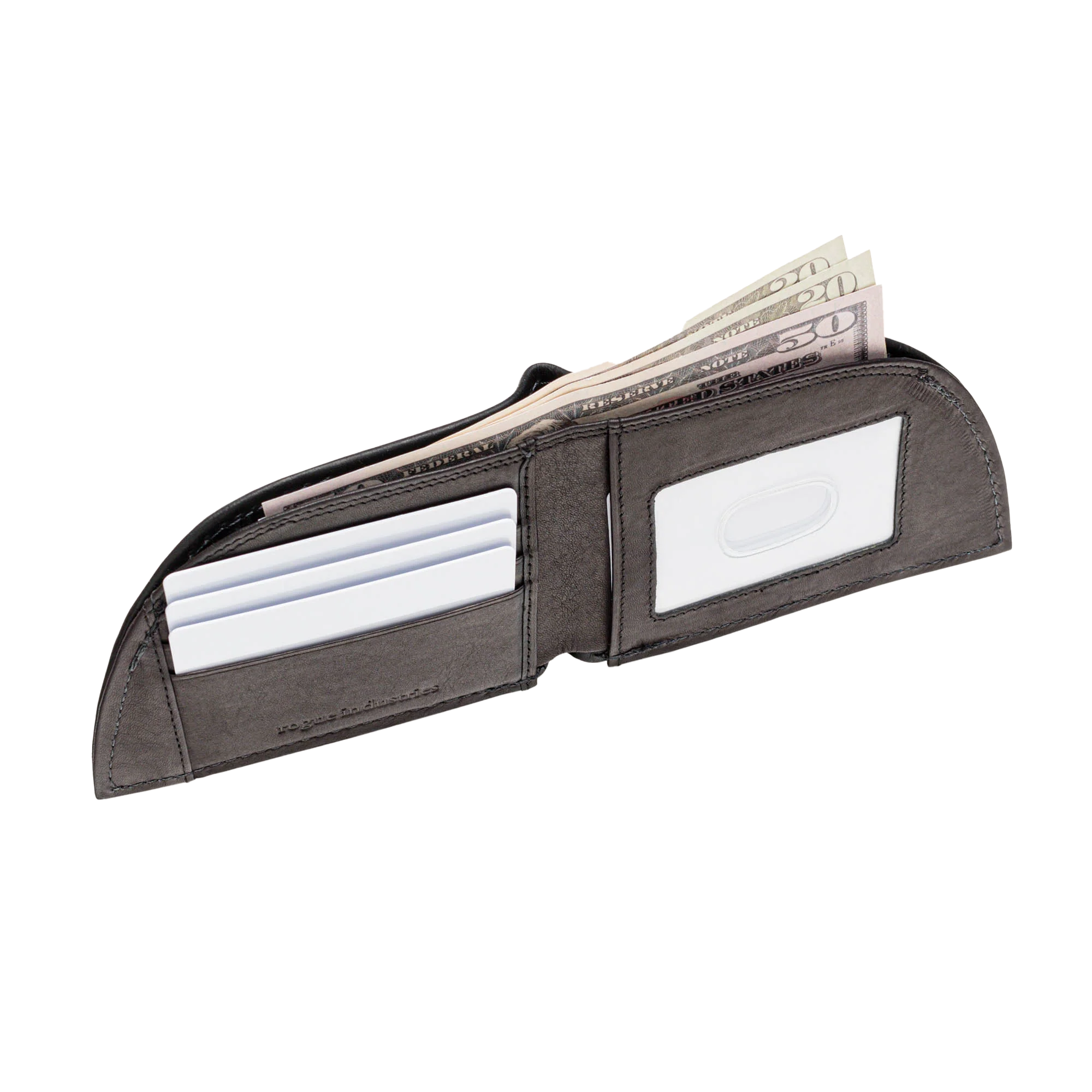 American Bison Leather Front Pocket Wallet - Image 8