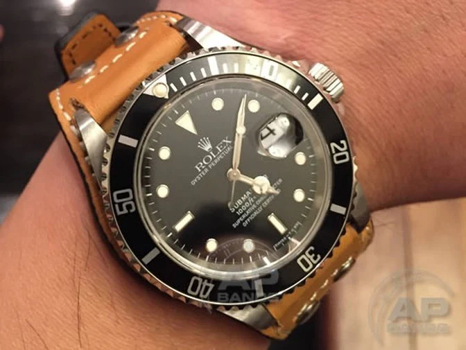 AP Bands Bund Style Strap For Rolex Watches, Tudor Watches, Any Watch with 20mm Lugs - Image 6