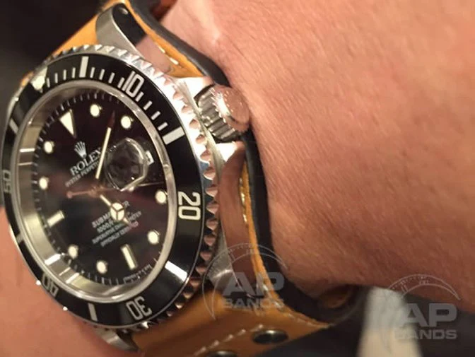 AP Bands Bund Style Strap For Rolex Watches, Tudor Watches, Any Watch with 22mm Lugs - Image 6