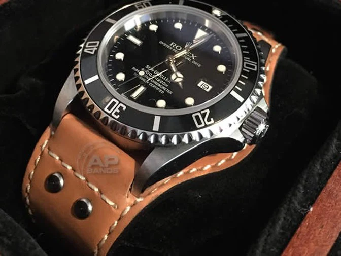 AP Bands Bund Style Strap For Rolex Watches, Tudor Watches, Any Watch with 22mm Lugs - Image 8