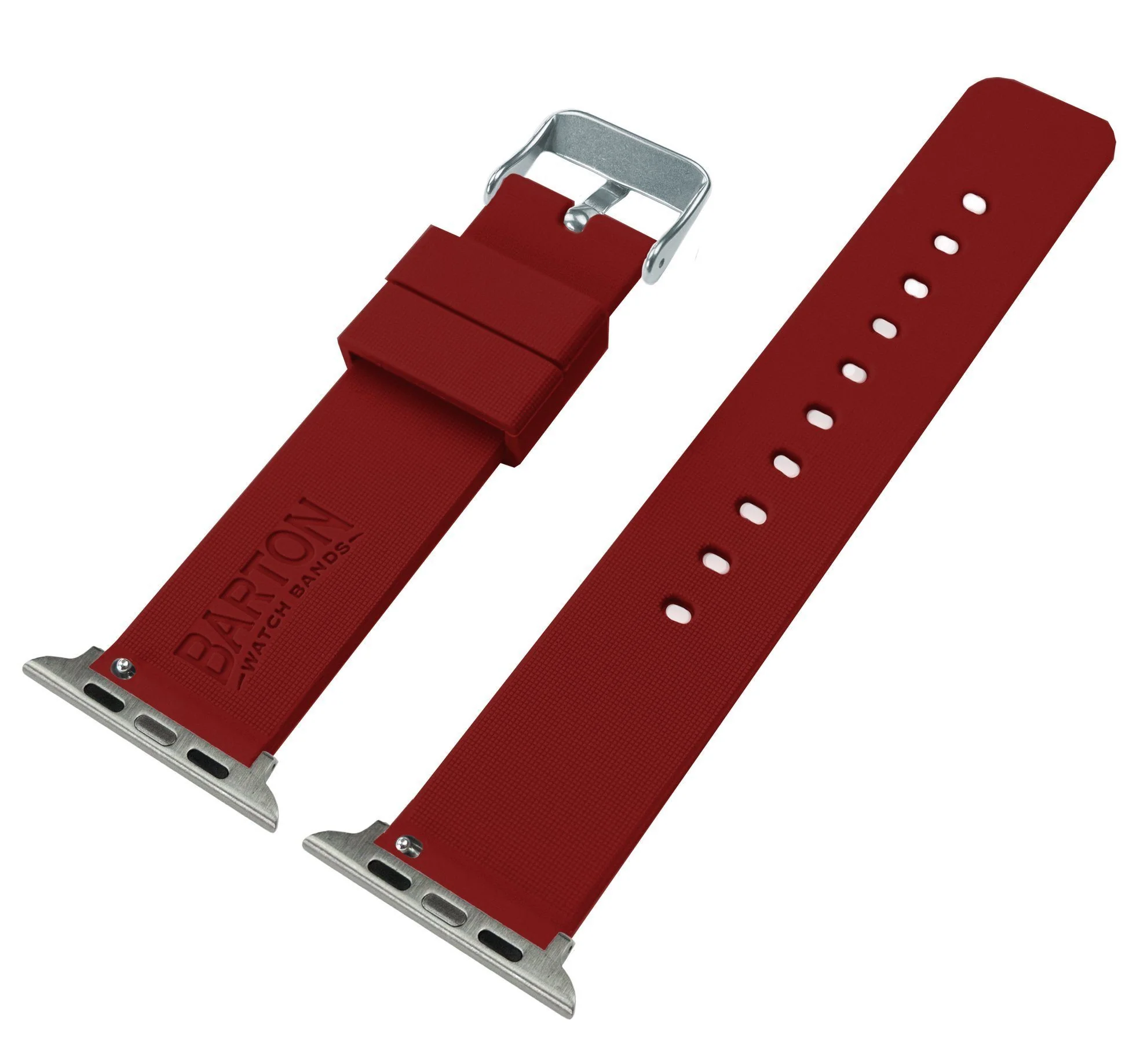 Apple Silicone Crimson Watch Band - Image 4