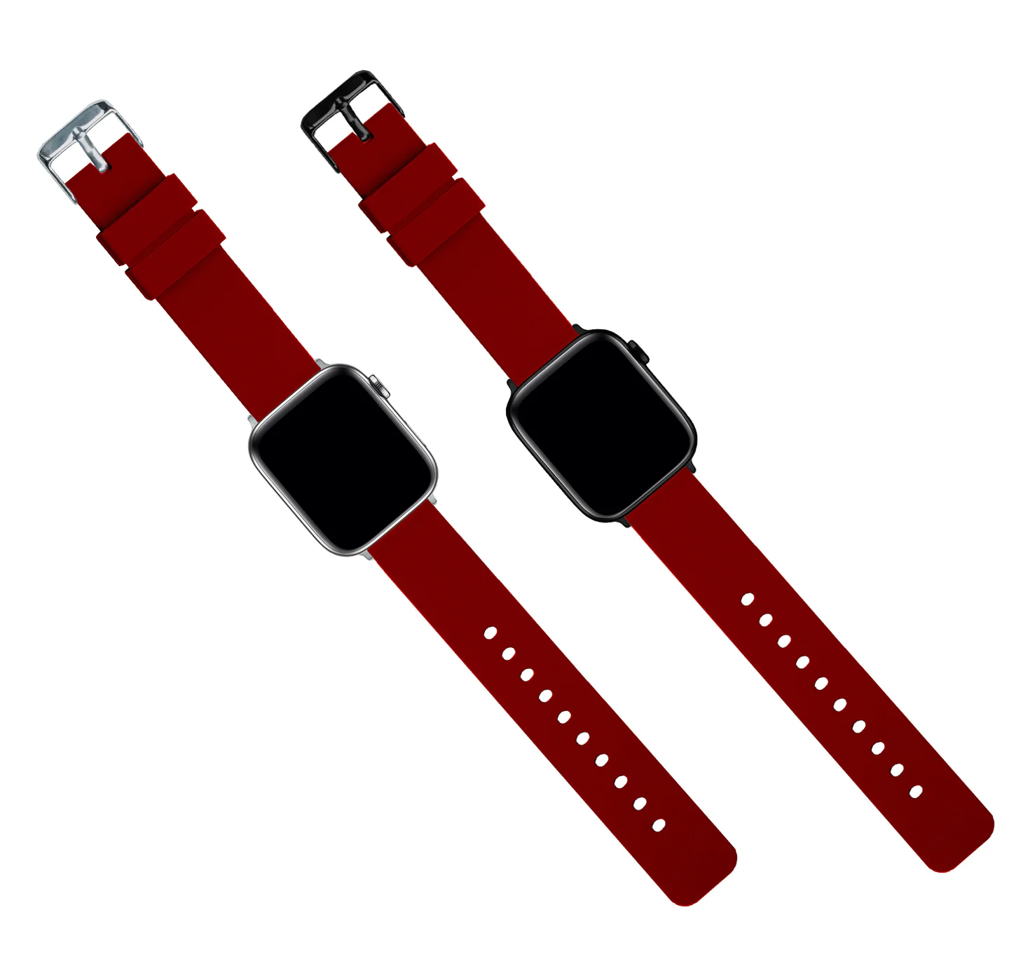Apple Silicone Crimson Watch Band - Image 6