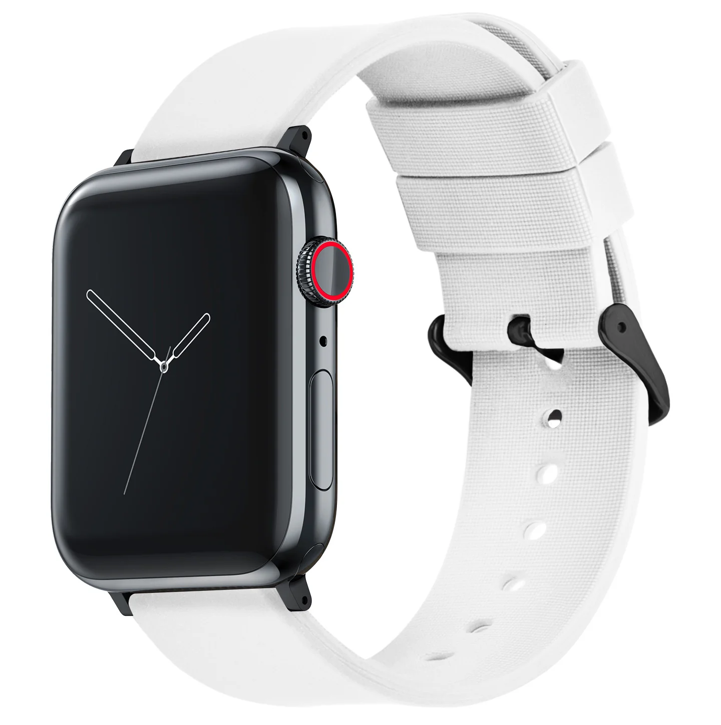 Apple Silicone White Watch Band - Image 3