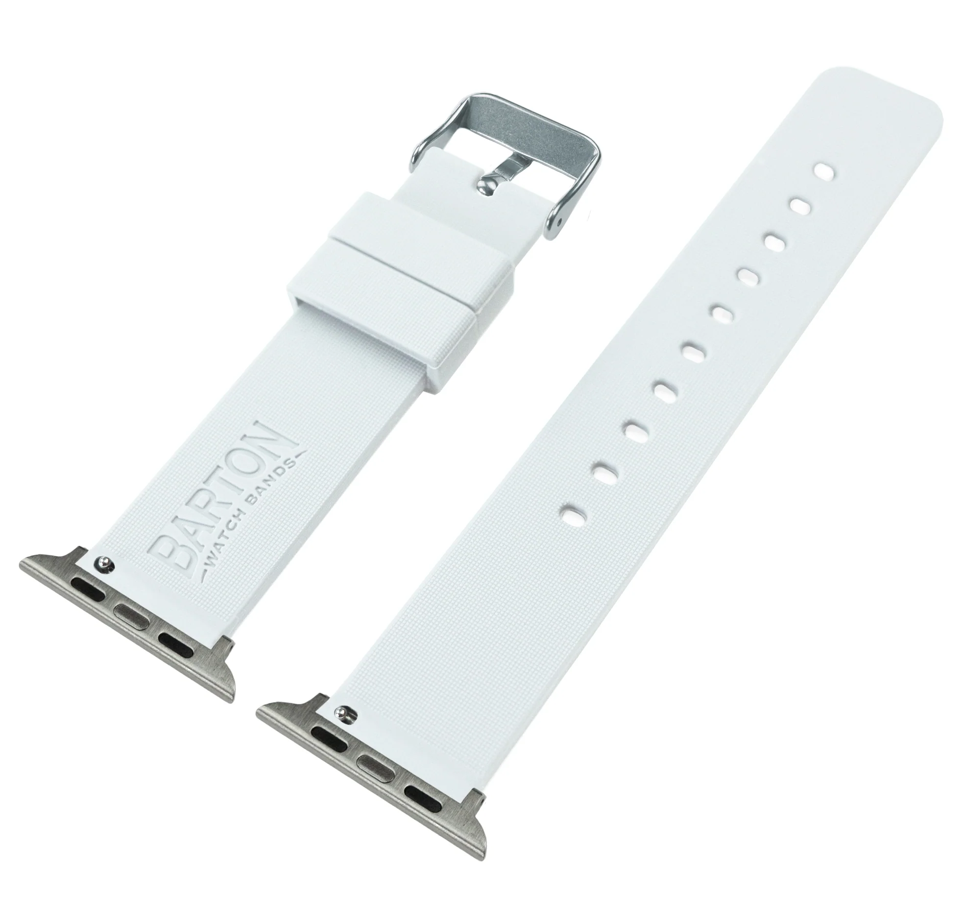 Apple Silicone White Watch Band - Image 5