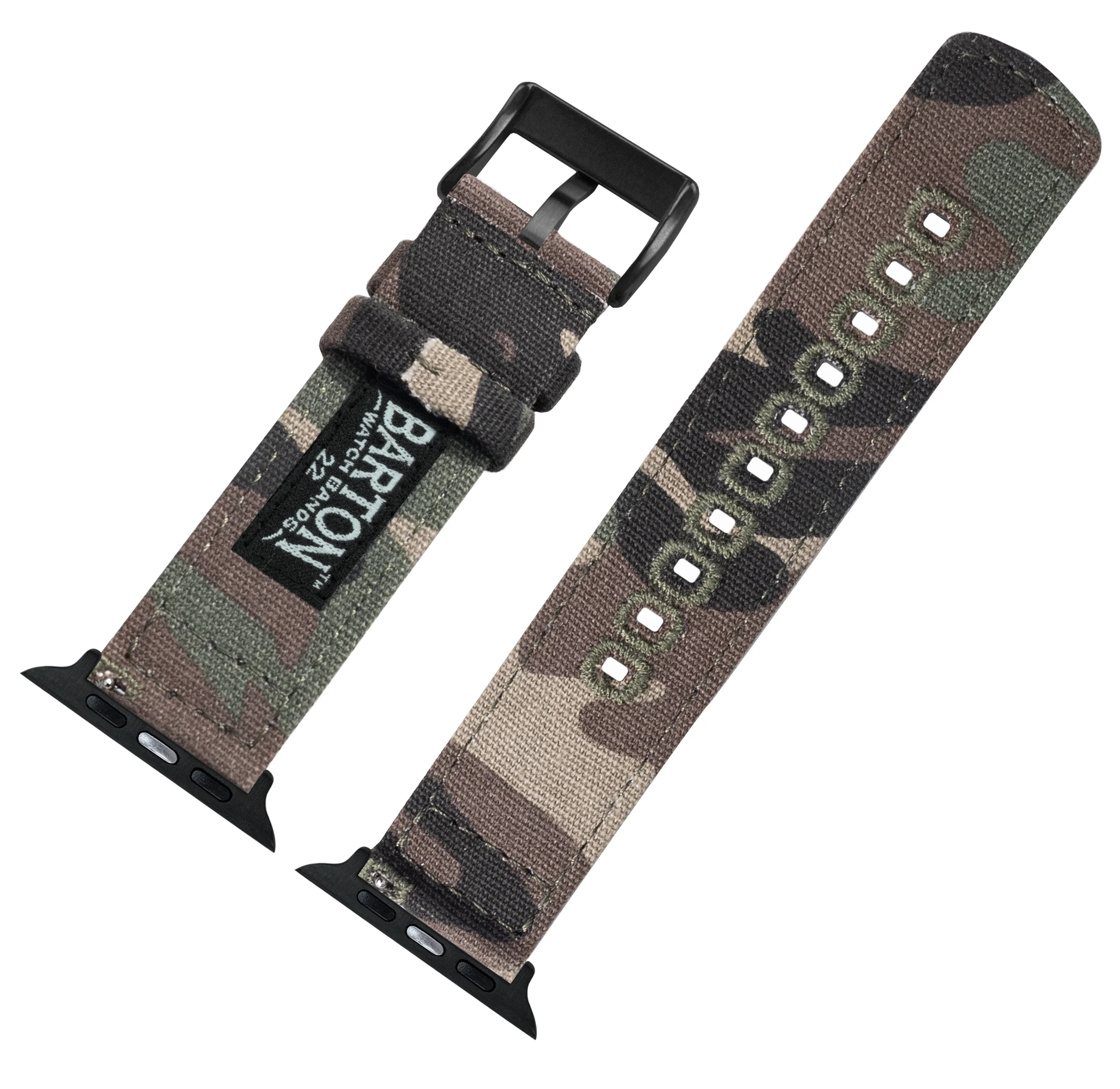 Apple Watch Camouflage Canvas Watch Band - Image 10