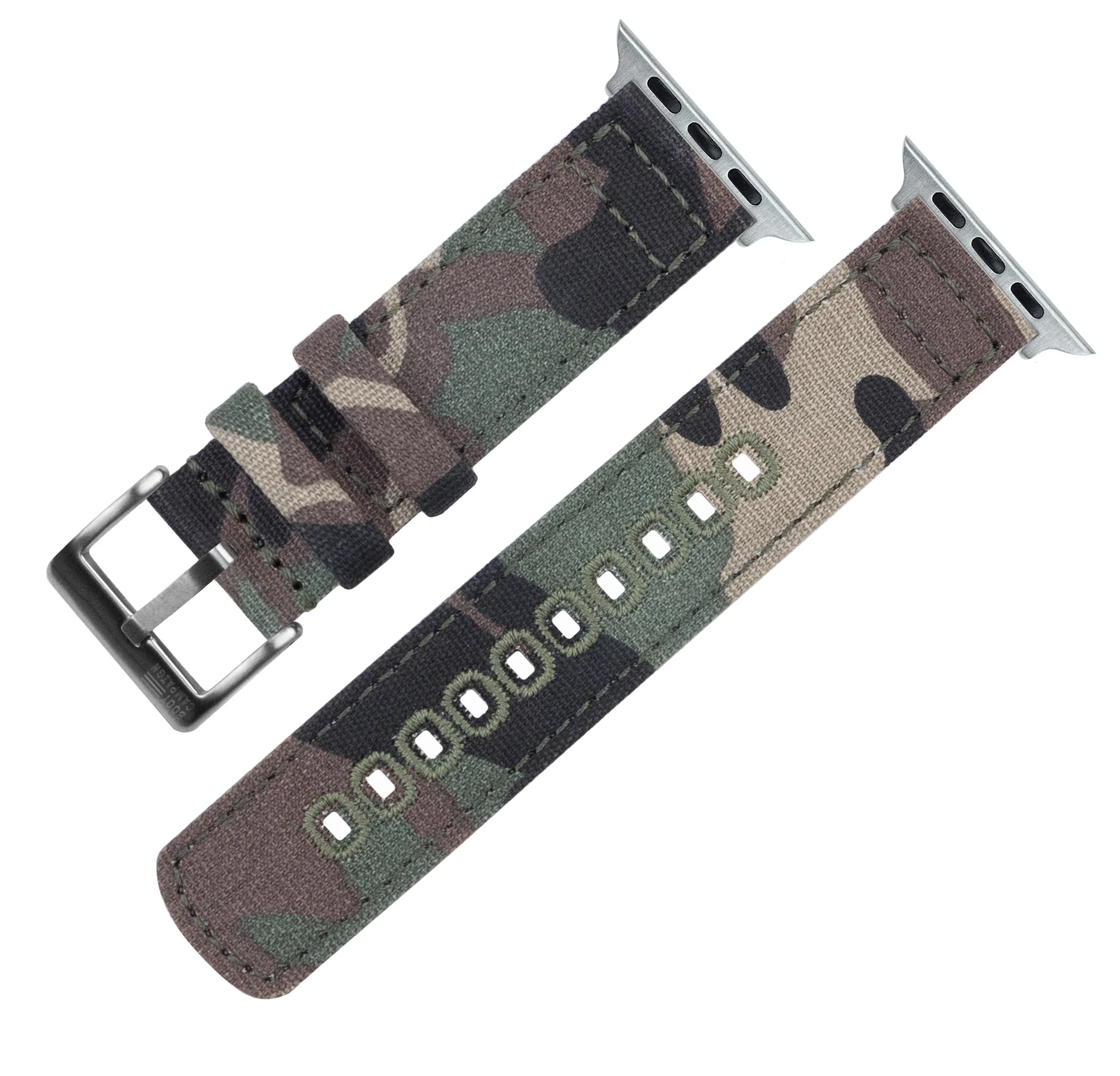 Apple Watch Camouflage Canvas Watch Band - Image 7
