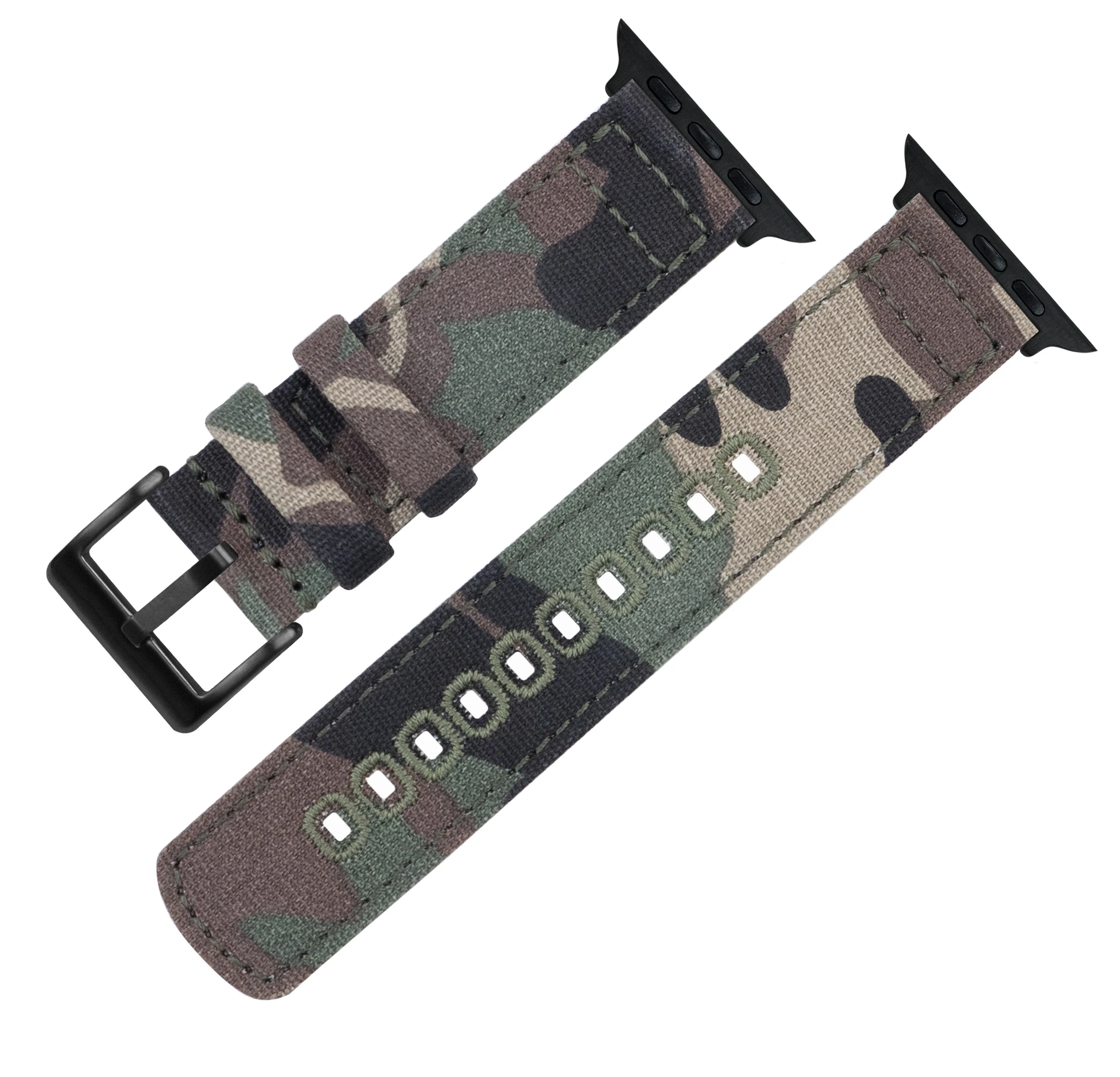 Apple Watch Camouflage Canvas Watch Band - Image 8