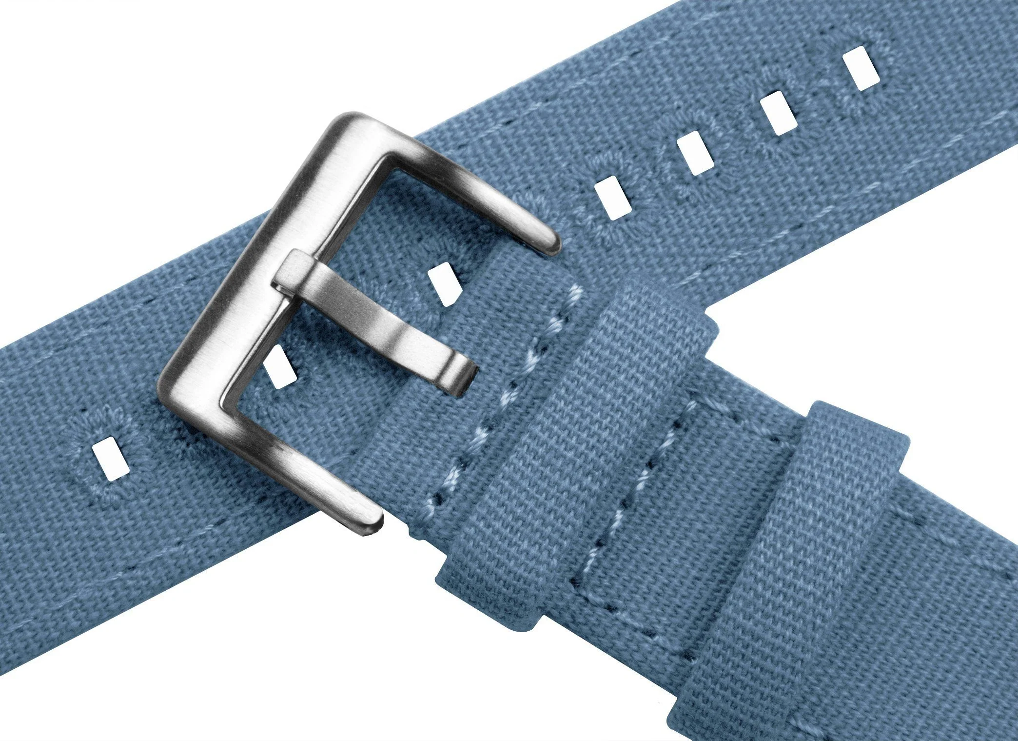 Apple Watch Canvas Nantucket Blue Watch Band - Image 7