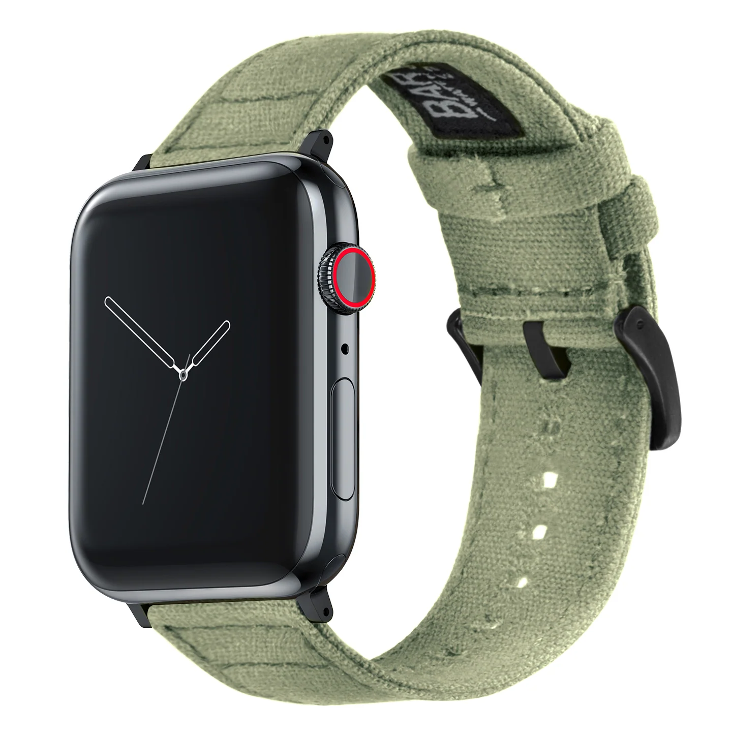 Apple Watch Canvas Sage Green Watch Band - Image 5