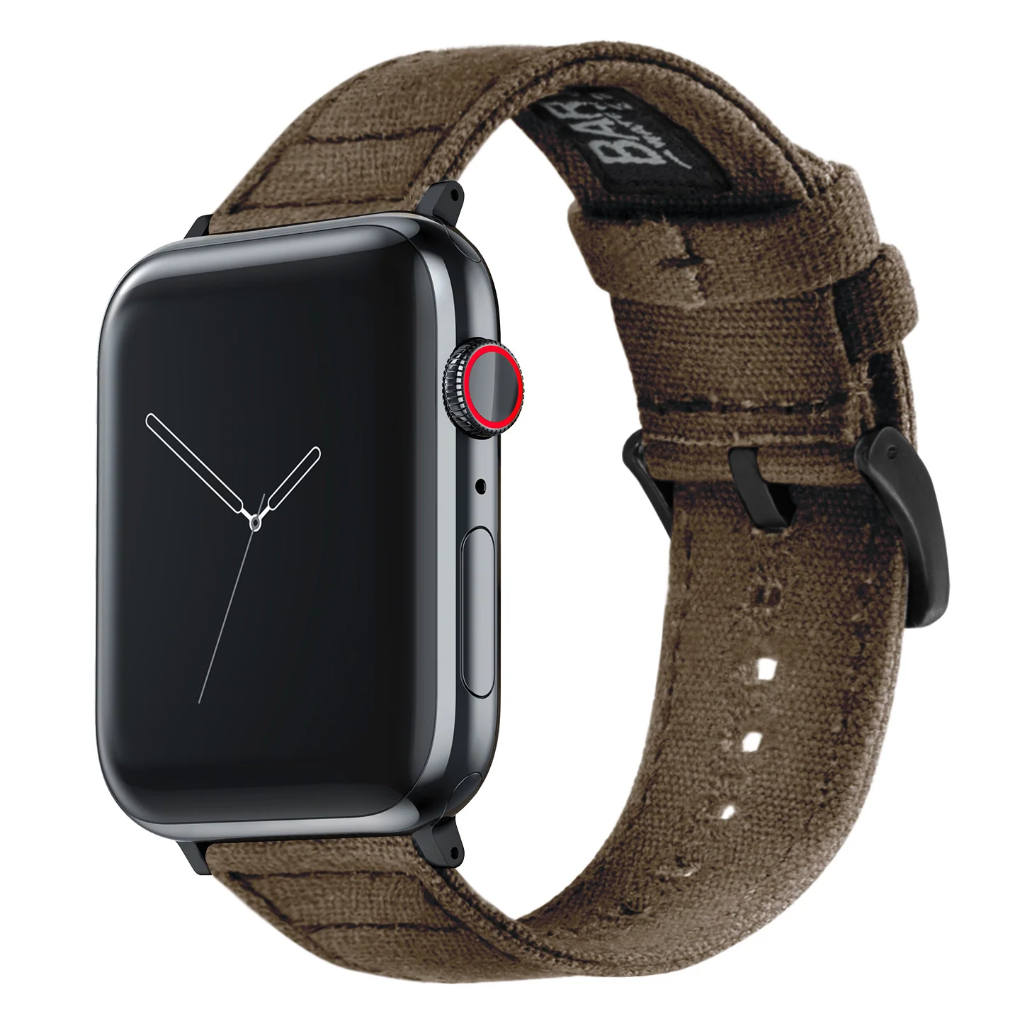 Apple Watch Canvas Taupe Watch Band - Image 5