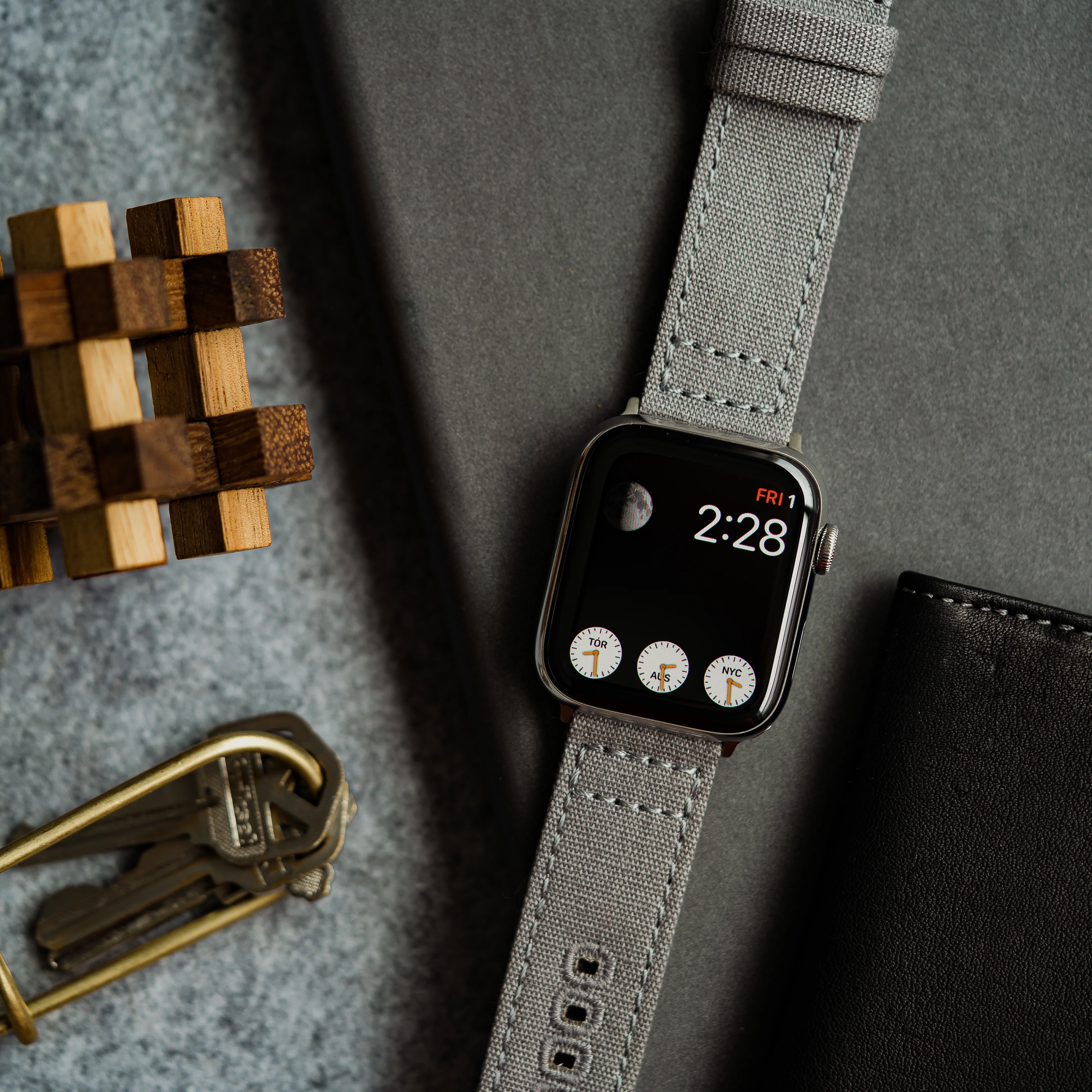 Apple Watch Cool Grey Watch Band - Image 3