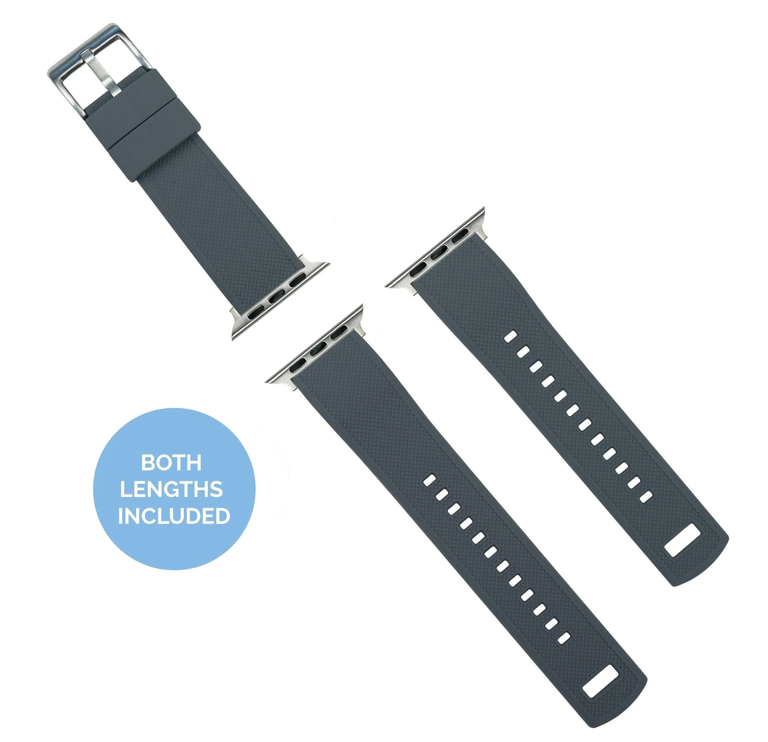 Apple Watch Elite Silicone Smoke Grey Top Mint Green Bottom Watch - Image 3