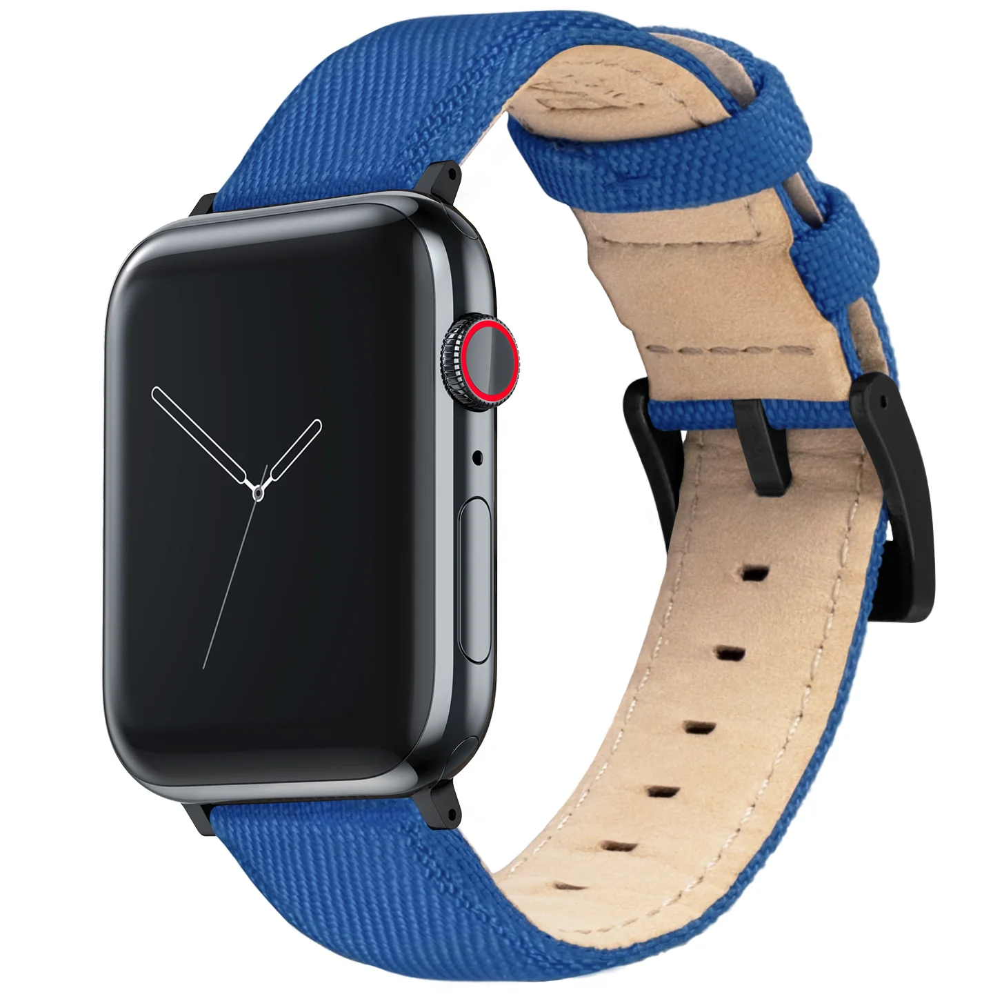 Apple Watch Royal Blue Sailcloth Watch Band - Image 2