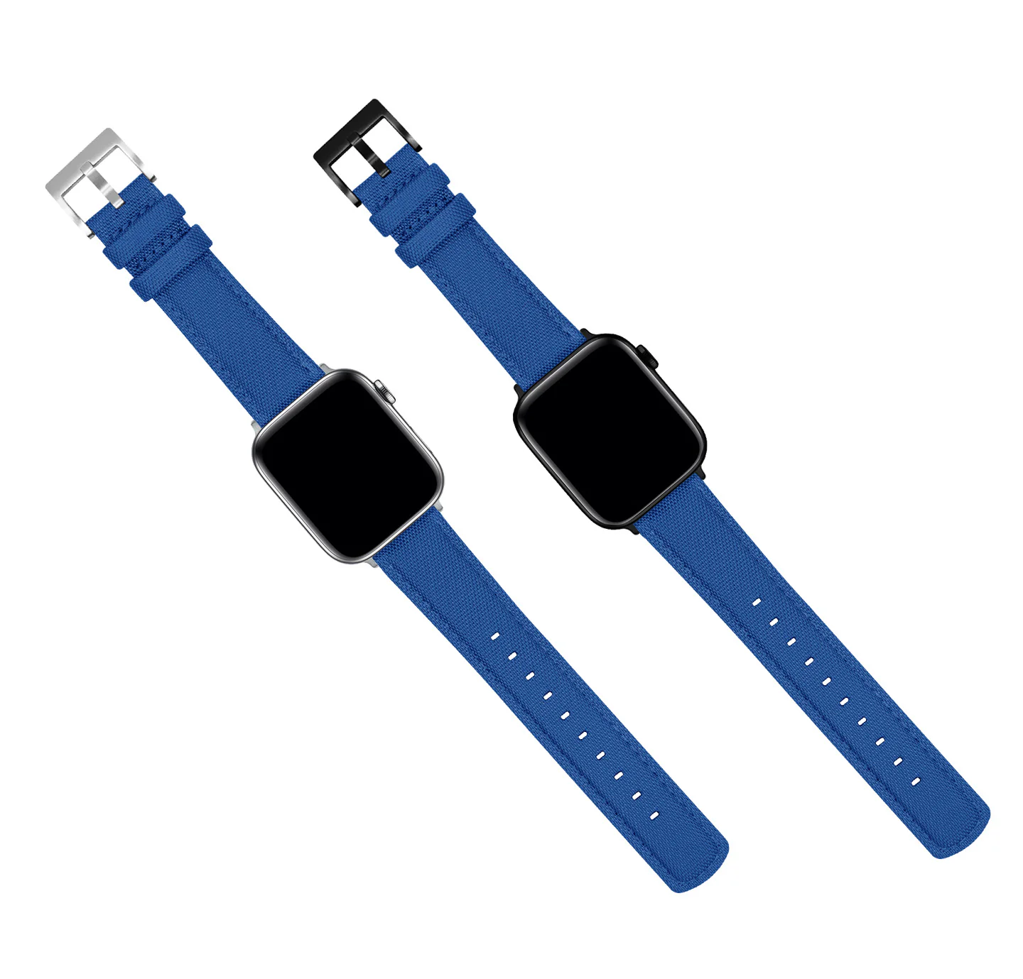 Apple Watch Royal Blue Sailcloth Watch Band - Image 4