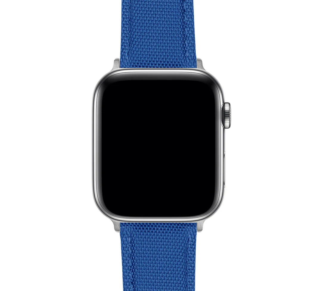 Apple Watch Royal Blue Sailcloth Watch Band - Image 7