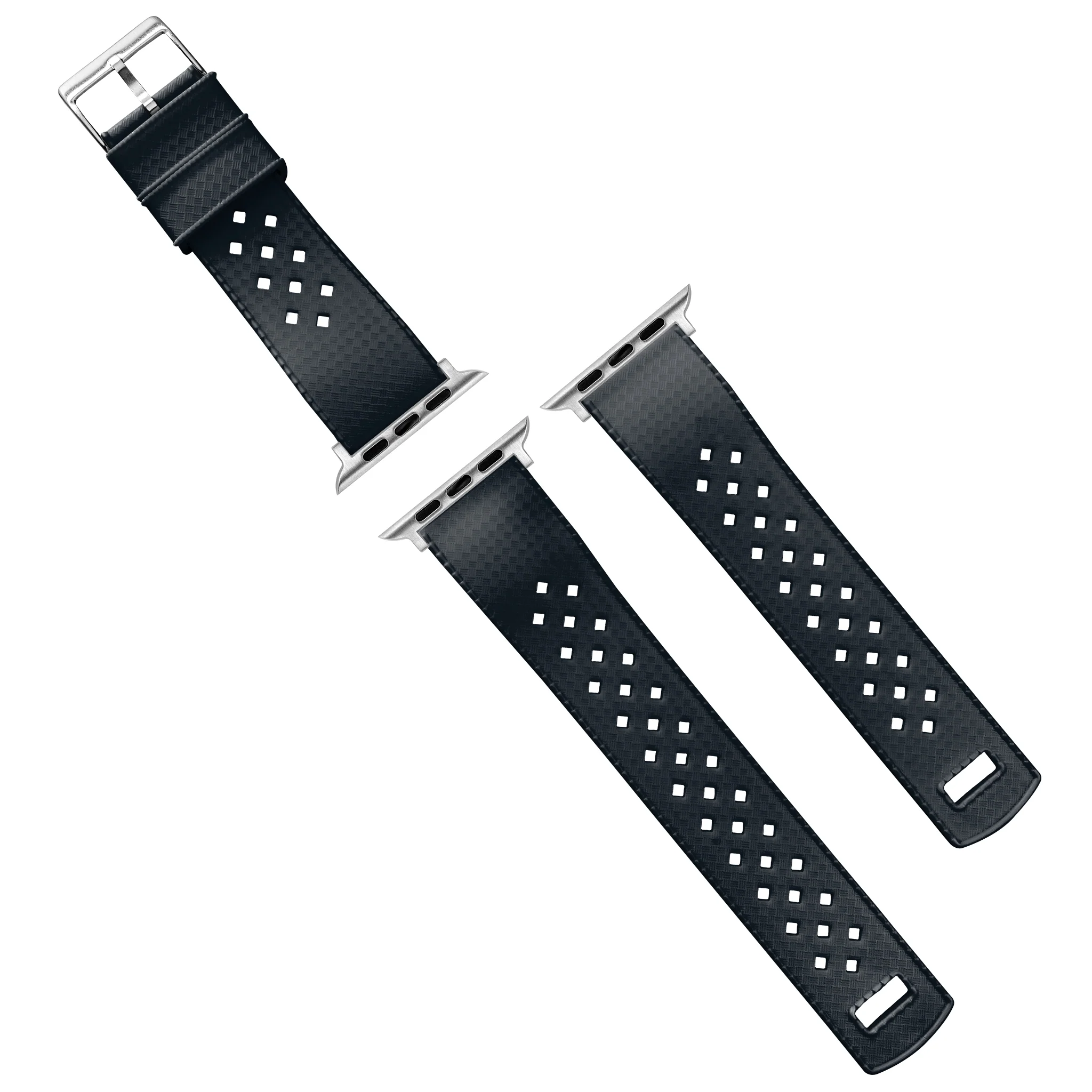 Apple Watch Tropical Style Black Watch Band - Image 12