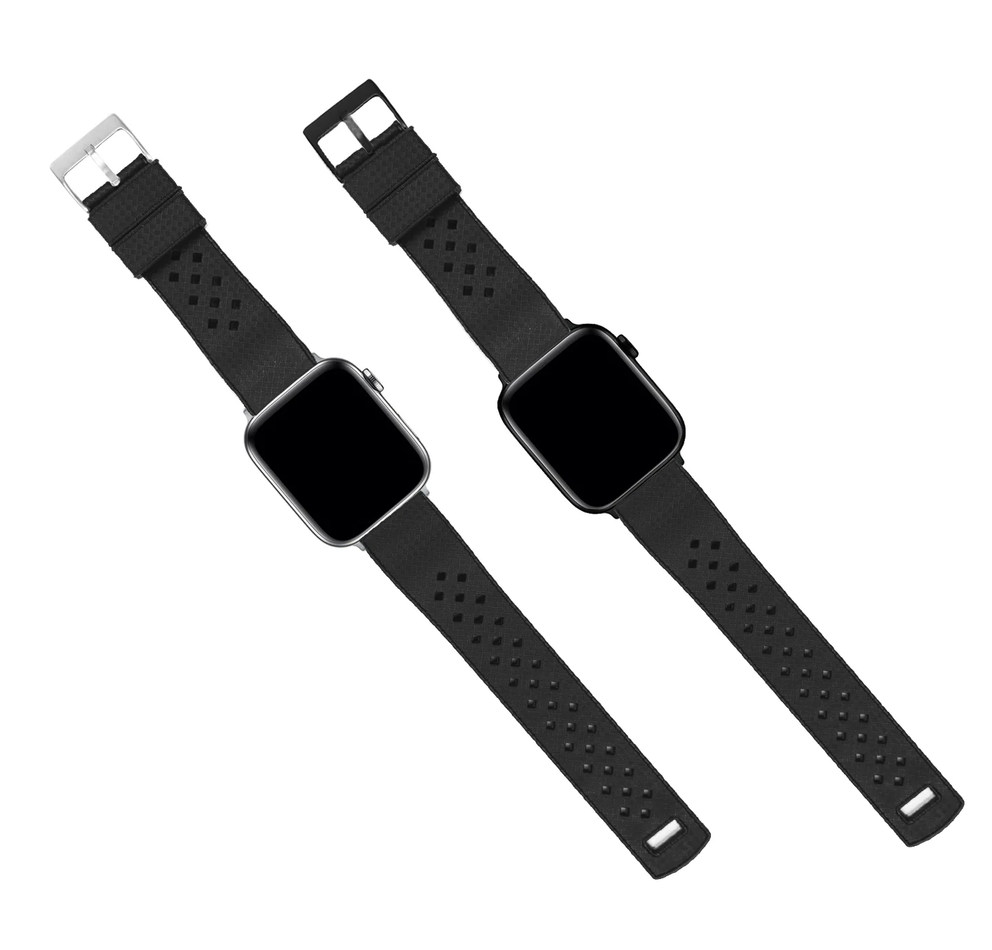 Apple Watch Tropical Style Black Watch Band - Image 5