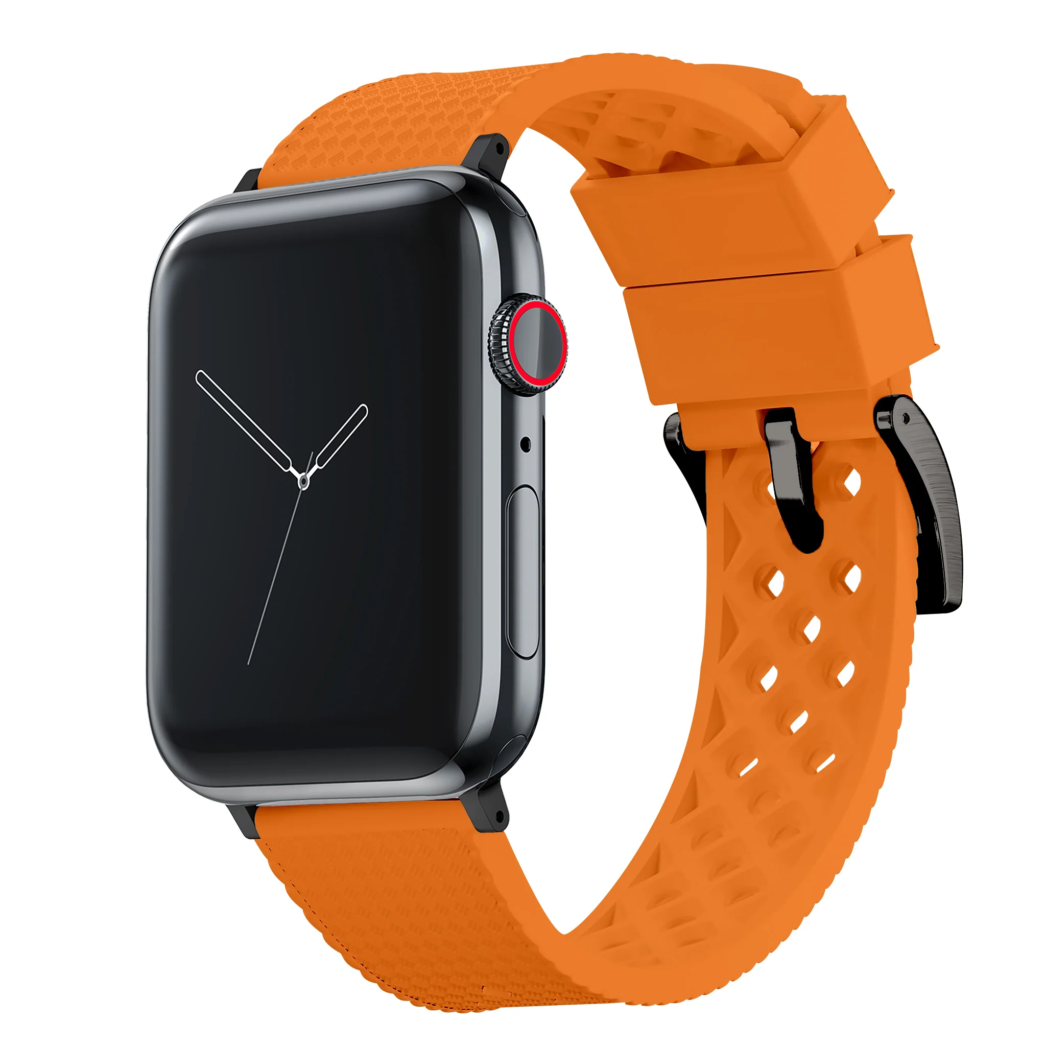 Apple Watch Tropical Style Orange Watch Band - Image 2
