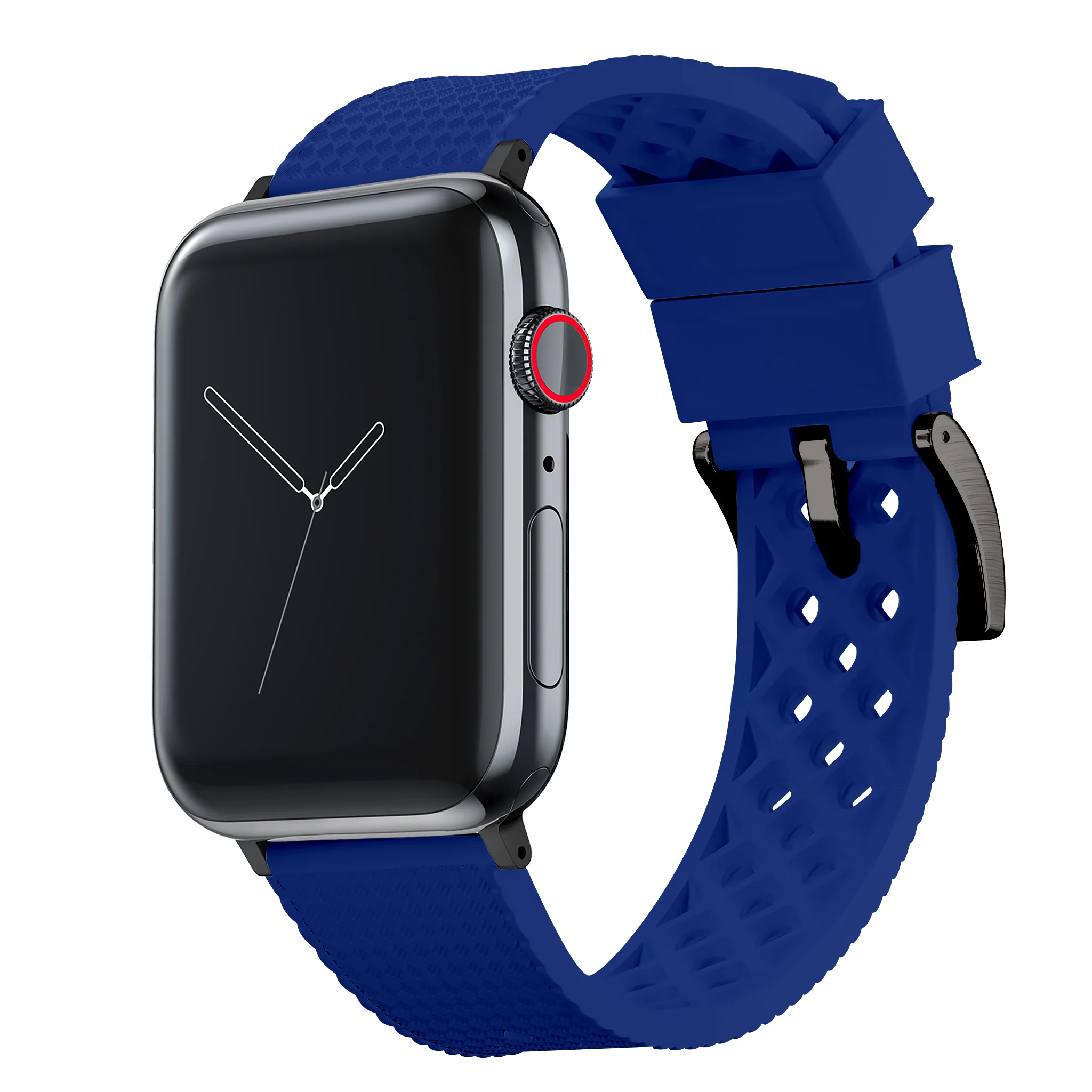 Apple Watch Tropical Style Royal Blue Watch Band - Image 3