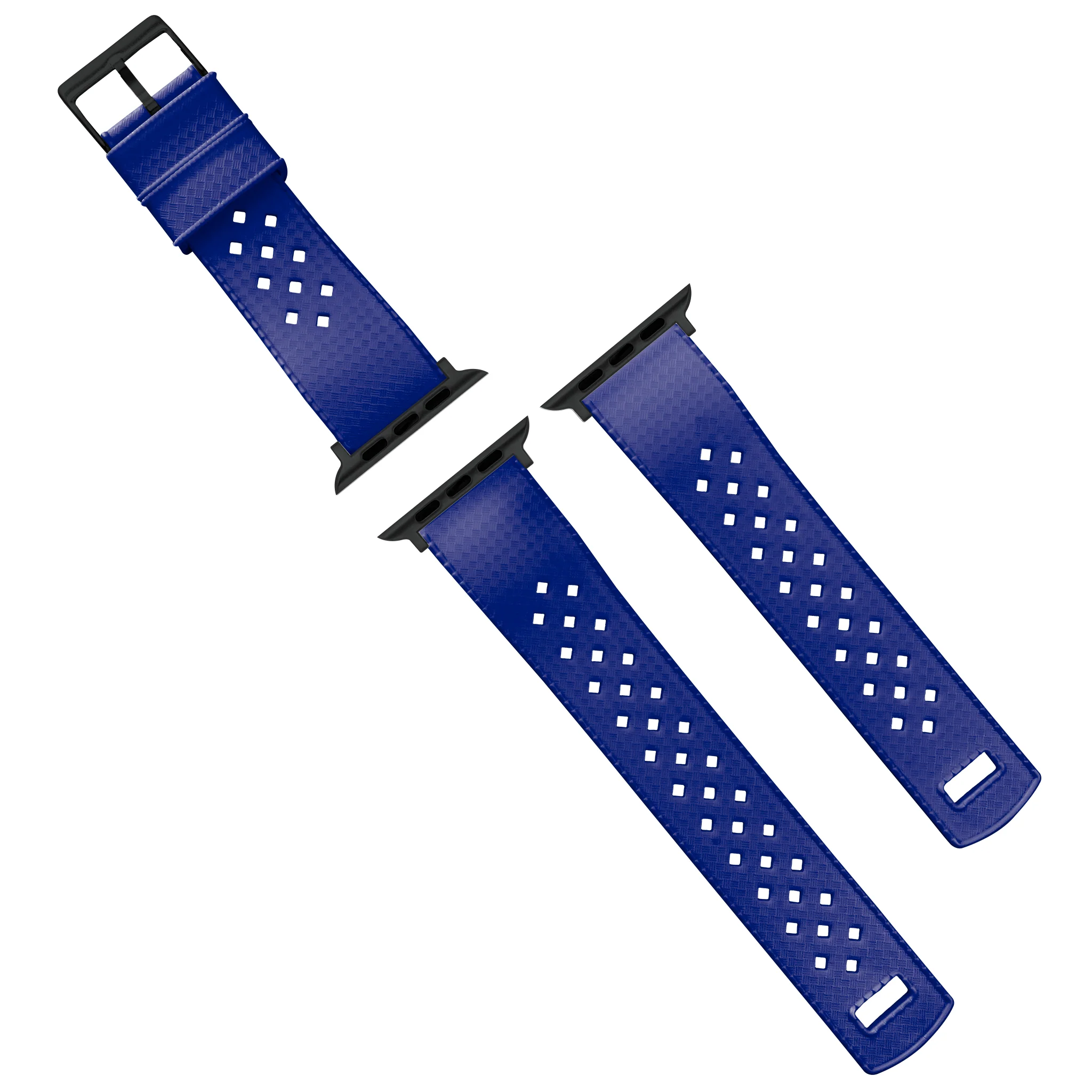 Apple Watch Tropical Style Royal Blue Watch Band - Image 6