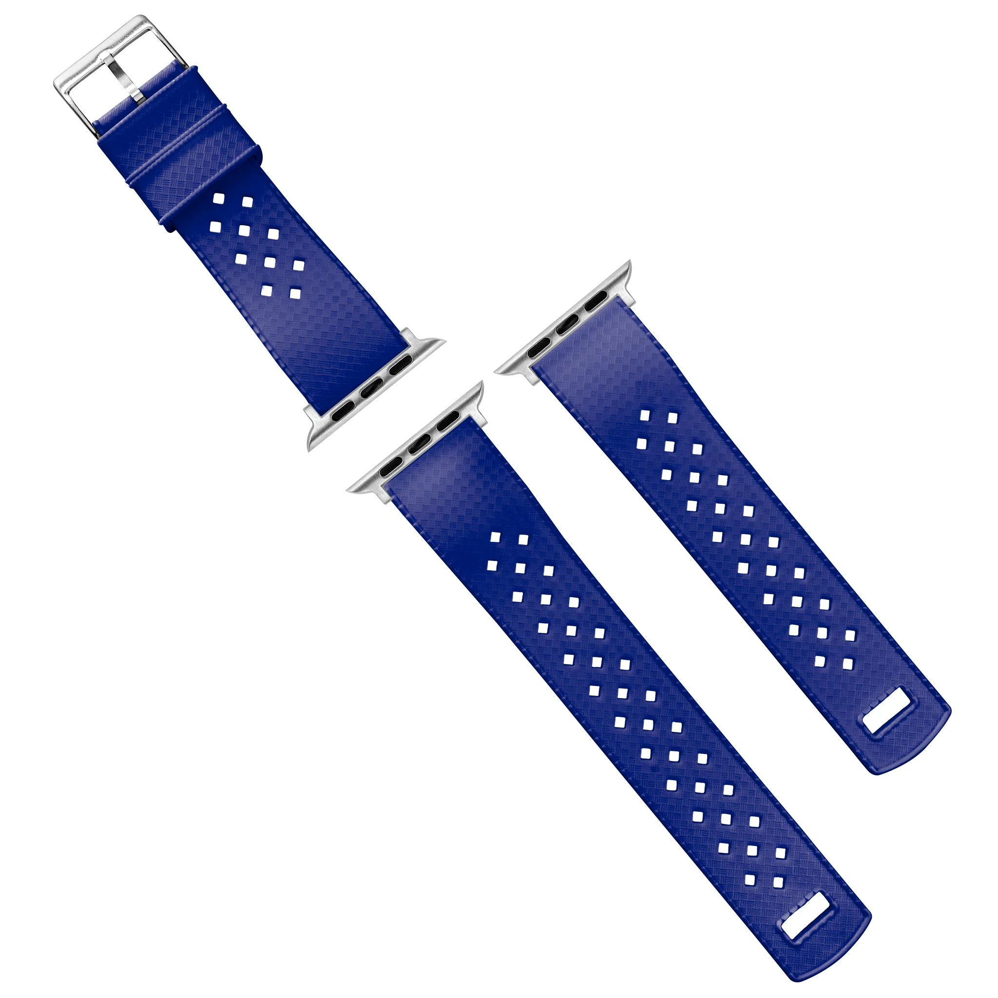 Apple Watch Tropical Style Royal Blue Watch Band - Image 8