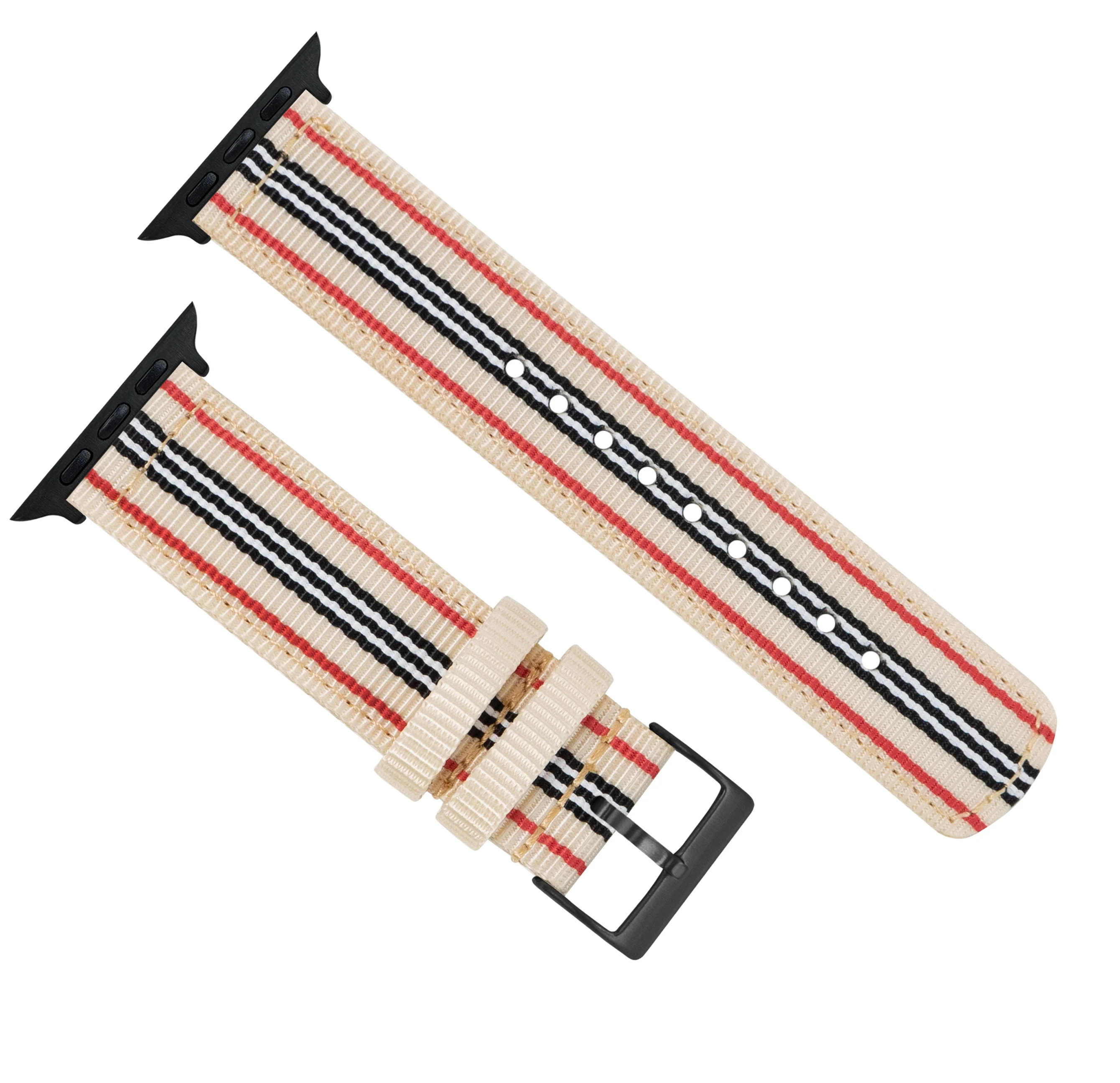 Apple Watch Two Piece NATO® style Retro Watch Band - Image 5
