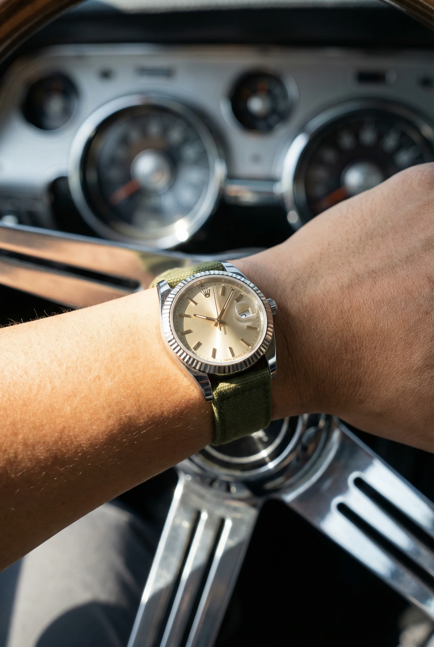 Army Premium Canvas Watch Band - Image 4