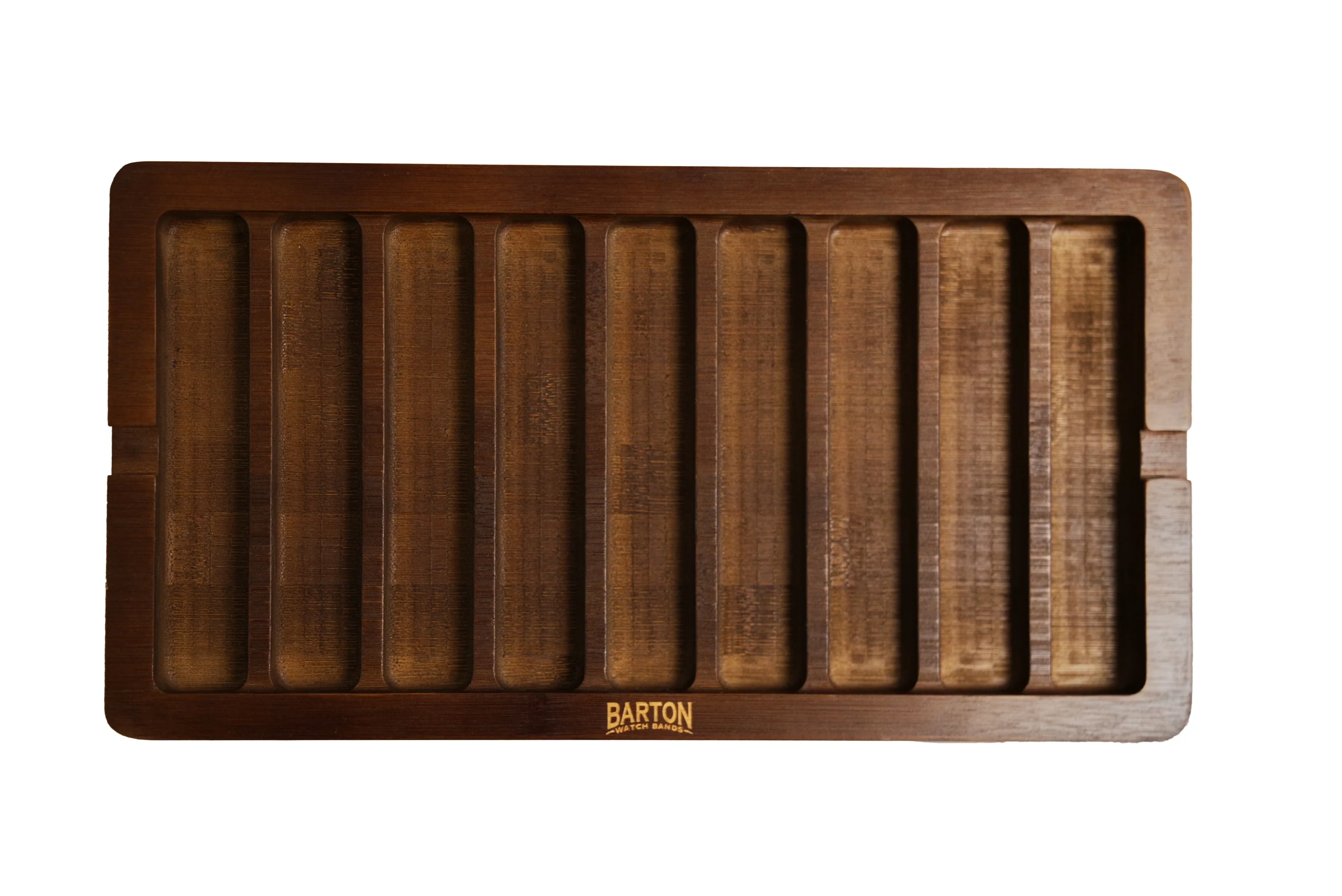 Barton Watch Bands Wooden Watch Strap Organizer Tray - Eco-Friendly Watch Band Storage for Men and Women - Image 2