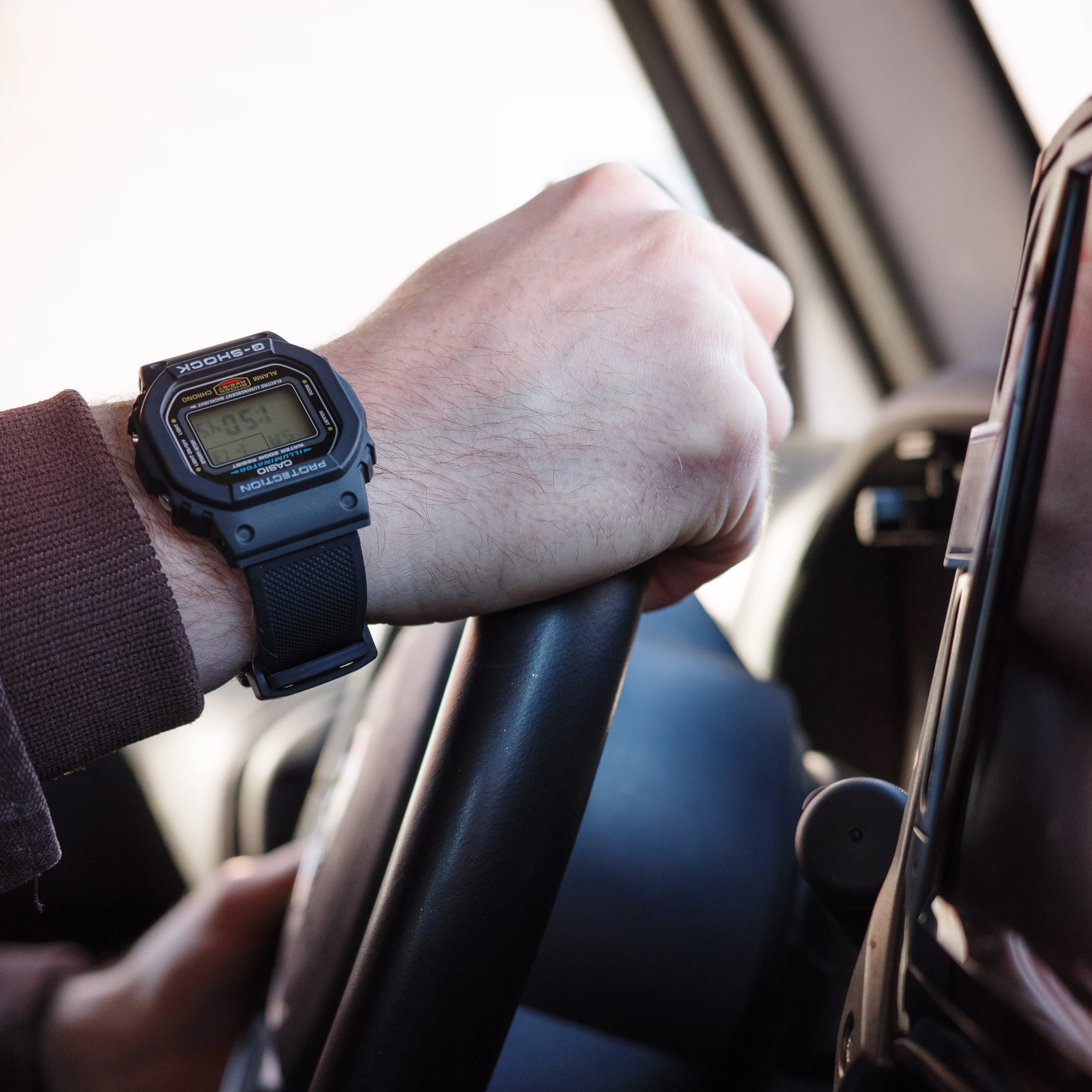 Black Elite Silicone Casio® G-Shock Watch Band - Image 6