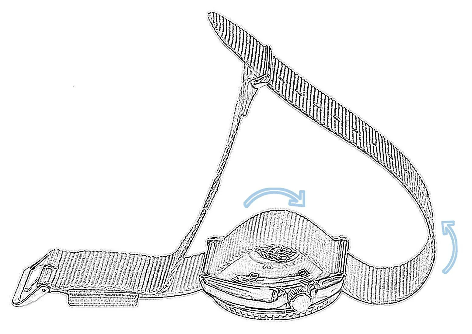 Black Leather NATO® style Watch Band - Image 4