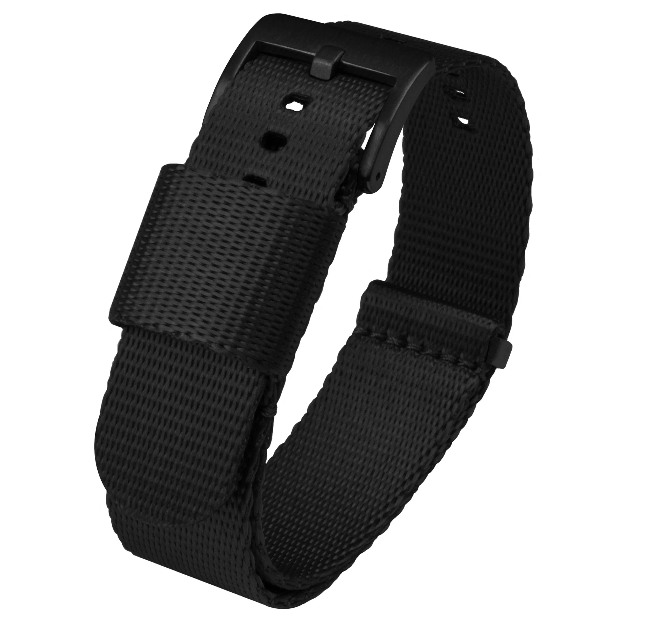 Black Nylon NATO® style Watch Band - Image 3