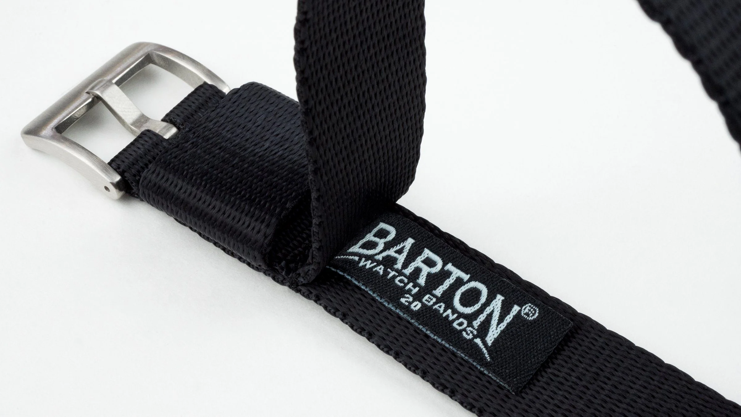 Black Nylon NATO® style Watch Band - Image 5