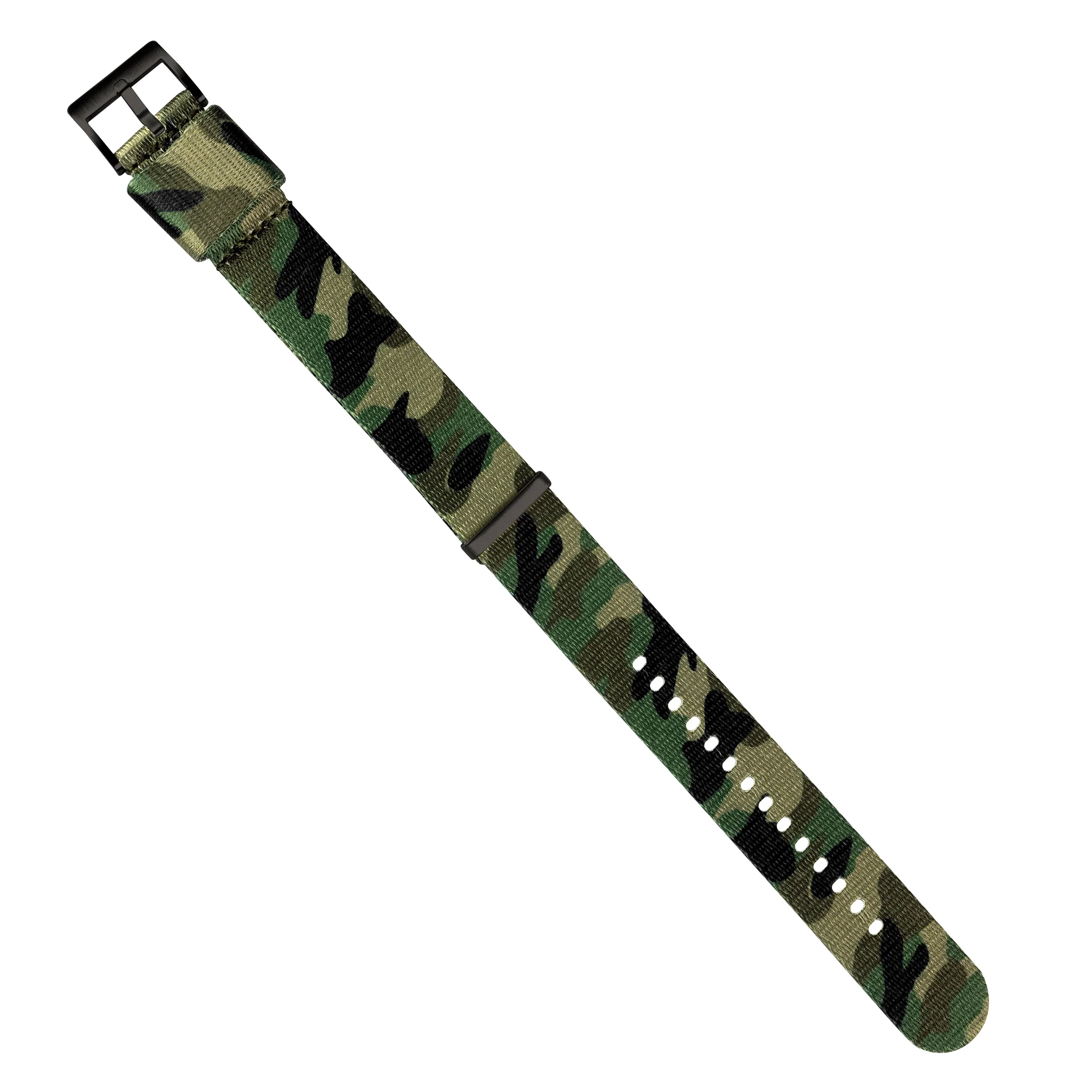 Classic Camouflage Elite Nylon NATO® style Watch Band - Image 4