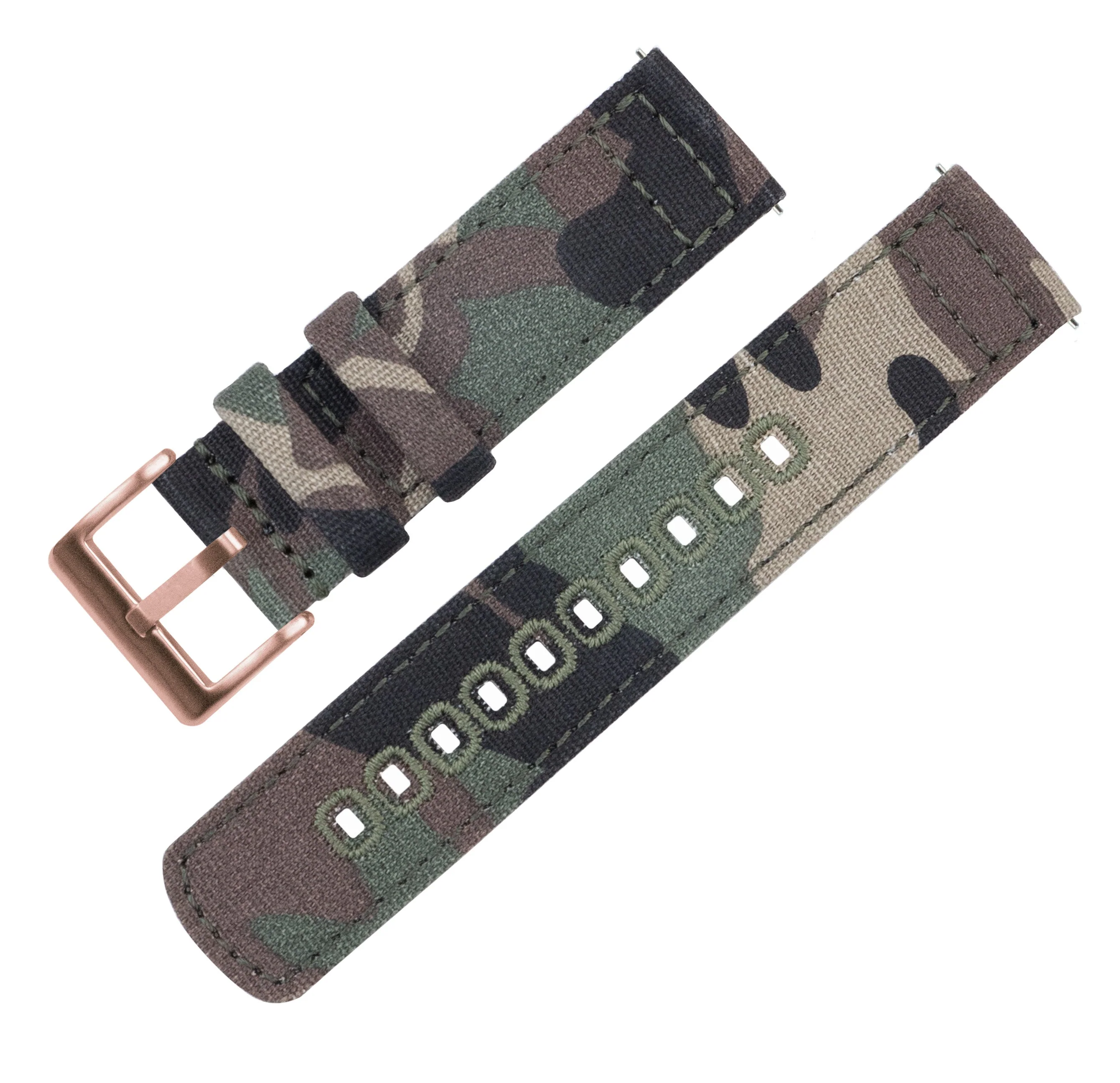 Copy Of Samsung Galaxy Watch6 Camouflage Canvas Watch Band - Image 8