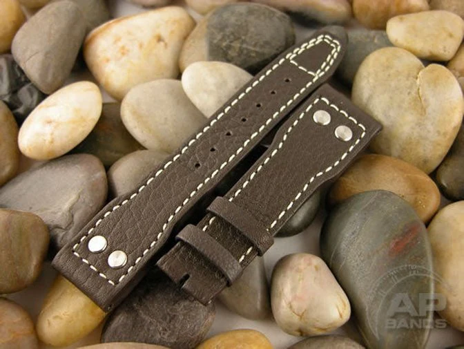 Decantare Brown Strap For IWC Big Pilot Tang Buckle - Image 3