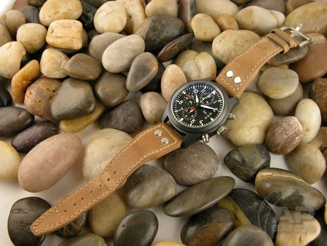 Decantare Naturale Limited Edition Strap For IWC Big Pilot Deployant Buckle - Image 2