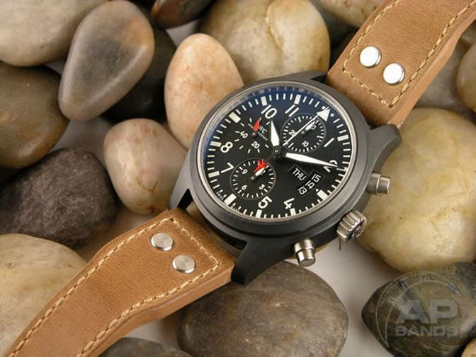 Decantare Naturale Limited Edition Strap For IWC Big Pilot Deployant Buckle - Image 3