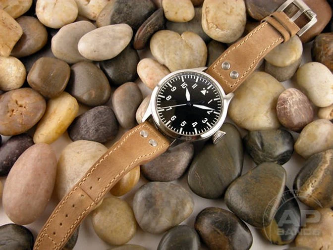 Decantare Naturale Limited Edition Strap For IWC Big Pilot Deployant Buckle - Image 5