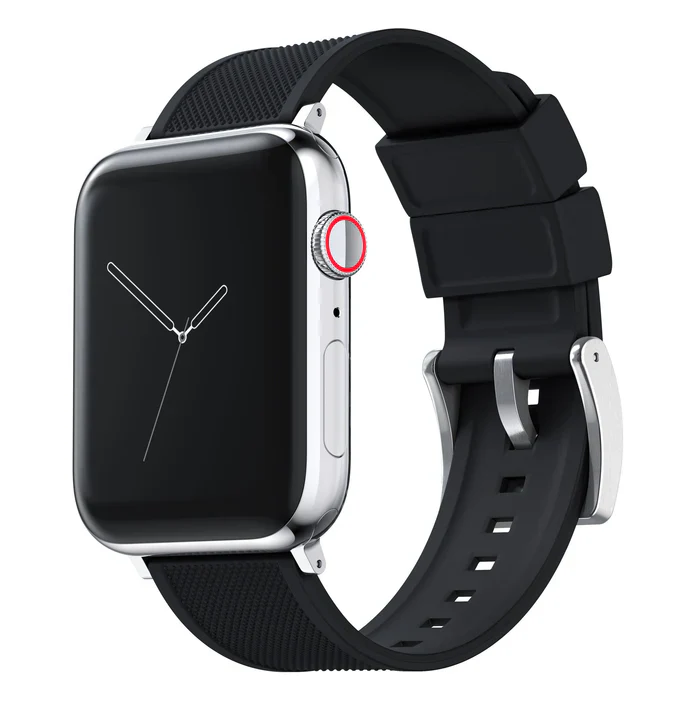 Elite Diver Black Apple Watch Strap Bundle | 2 Watch Bands - Image 4