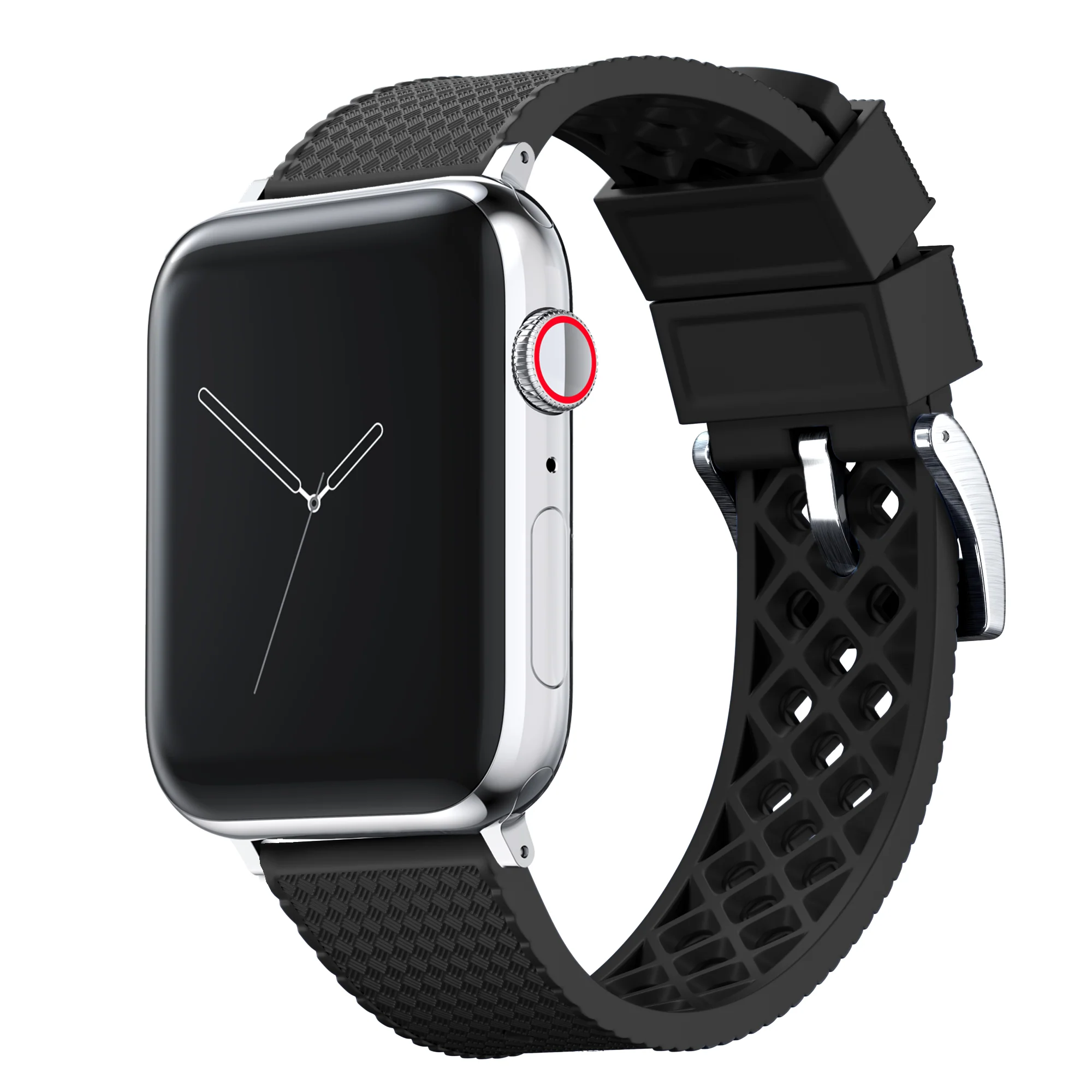 Elite Diver Black Apple Watch Strap Bundle | 2 Watch Bands - Image 5