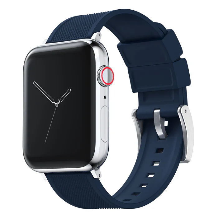 Elite Diver Navy Blue Apple Watch Strap Bundle | 3 Watch Bands - Image 6