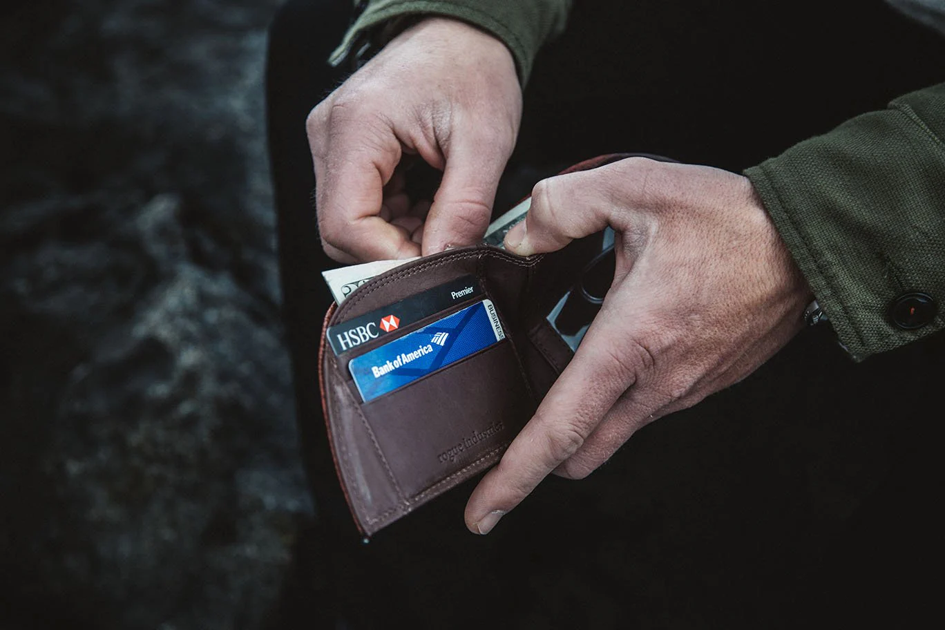 Football Leather Front Pocket Wallet - Image 3