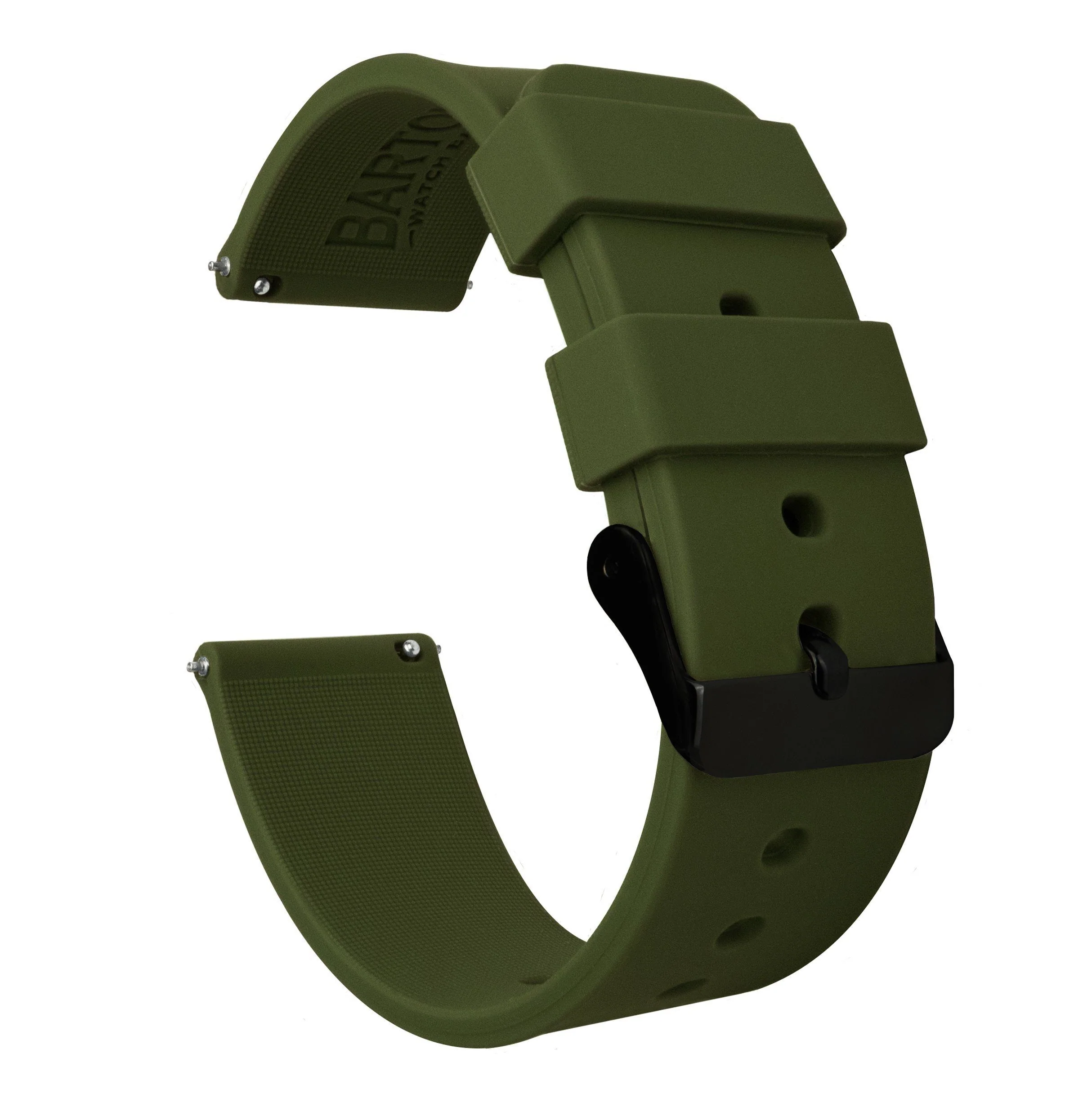 Gear Sport Army Green Silicone Watch Band - Image 2