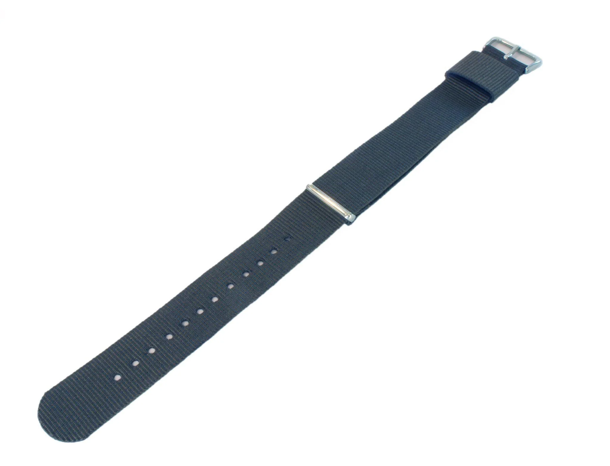 Grey Nylon NATO® style Watch Band - Image 3
