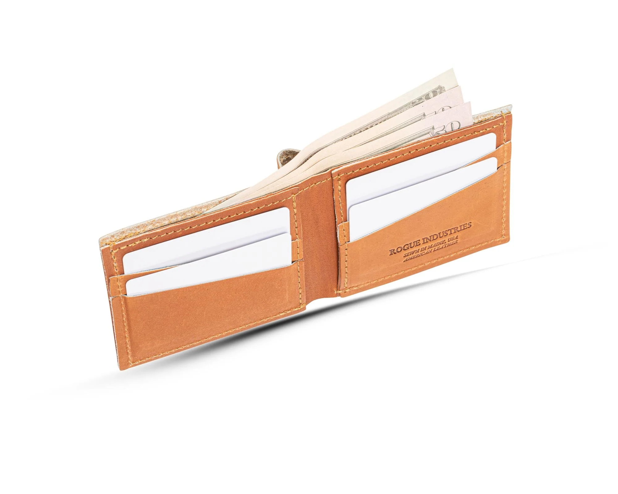 Heritage Wallet in Baseball Glove Leather - Image 2