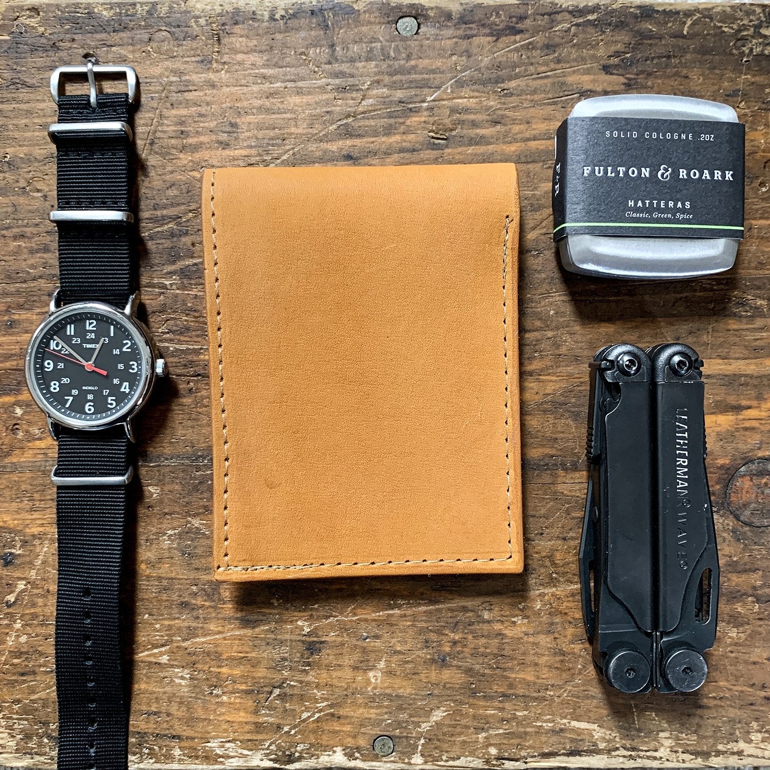 Heritage Wallet in Baseball Glove Leather - Image 4