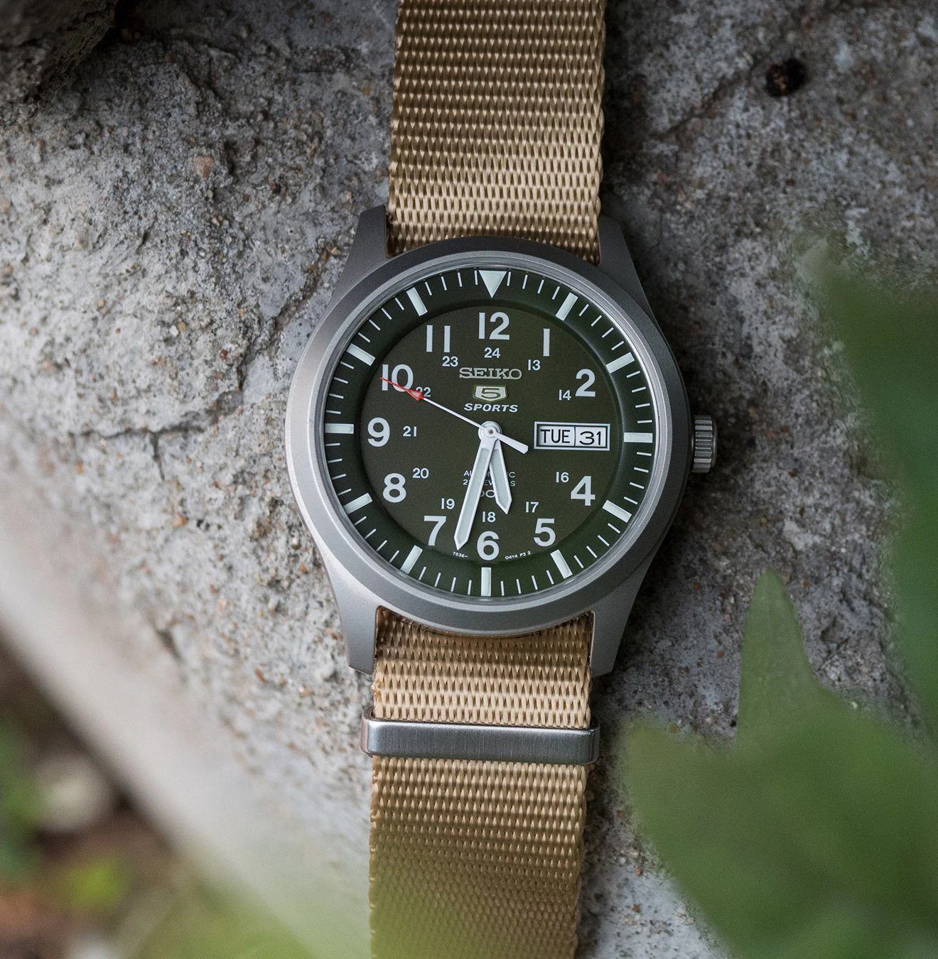 Khaki Tan Jetson NATO® style Watch Band - Image 5
