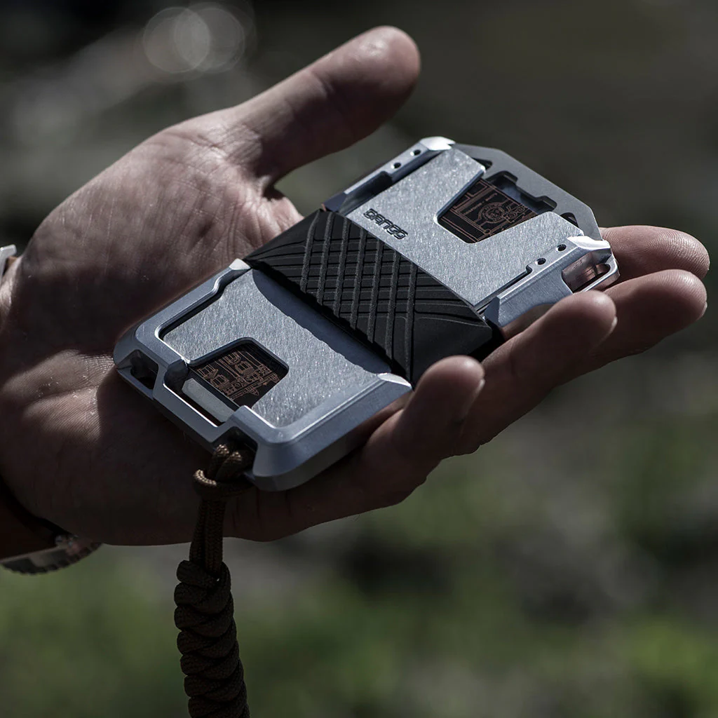 M1 MAVERICK™ TACTICAL WALLET - SINGLE POCKET RAWHIDE LEATHER - Image 13